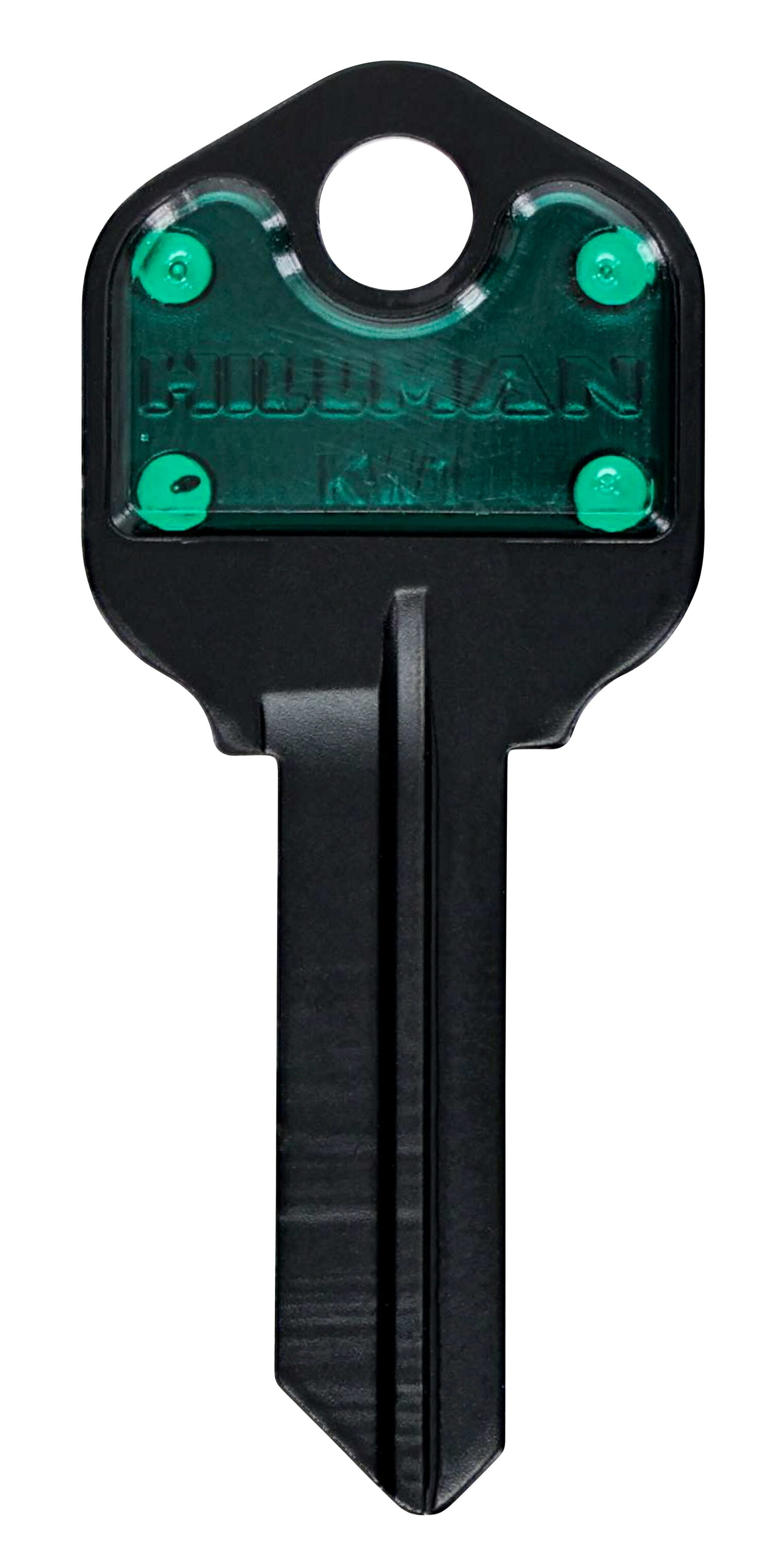 Minute Key 9986626 Green #66 KW1 Brass House/Entry Key Blank