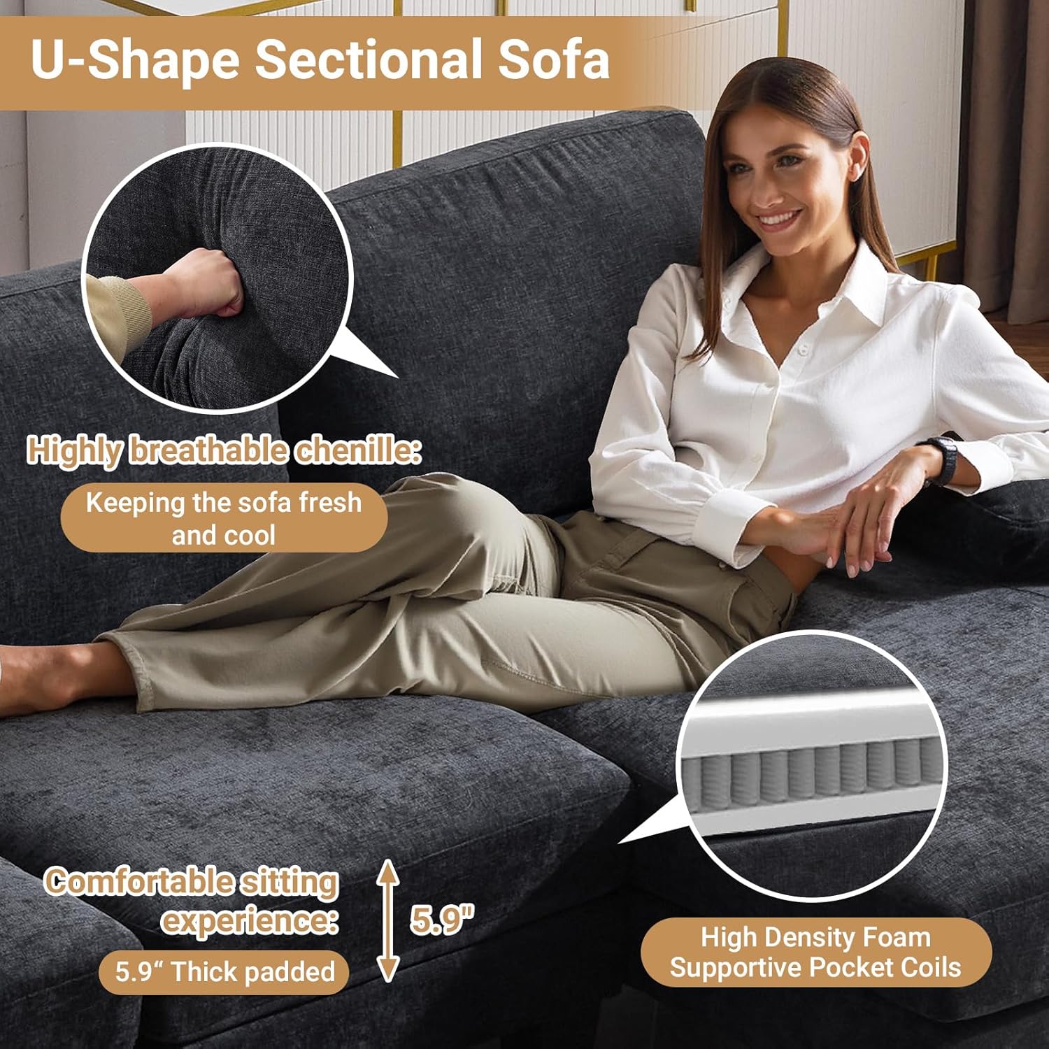 Outopee LO1G98000451+52 Sofas-Loveseats - View #6
