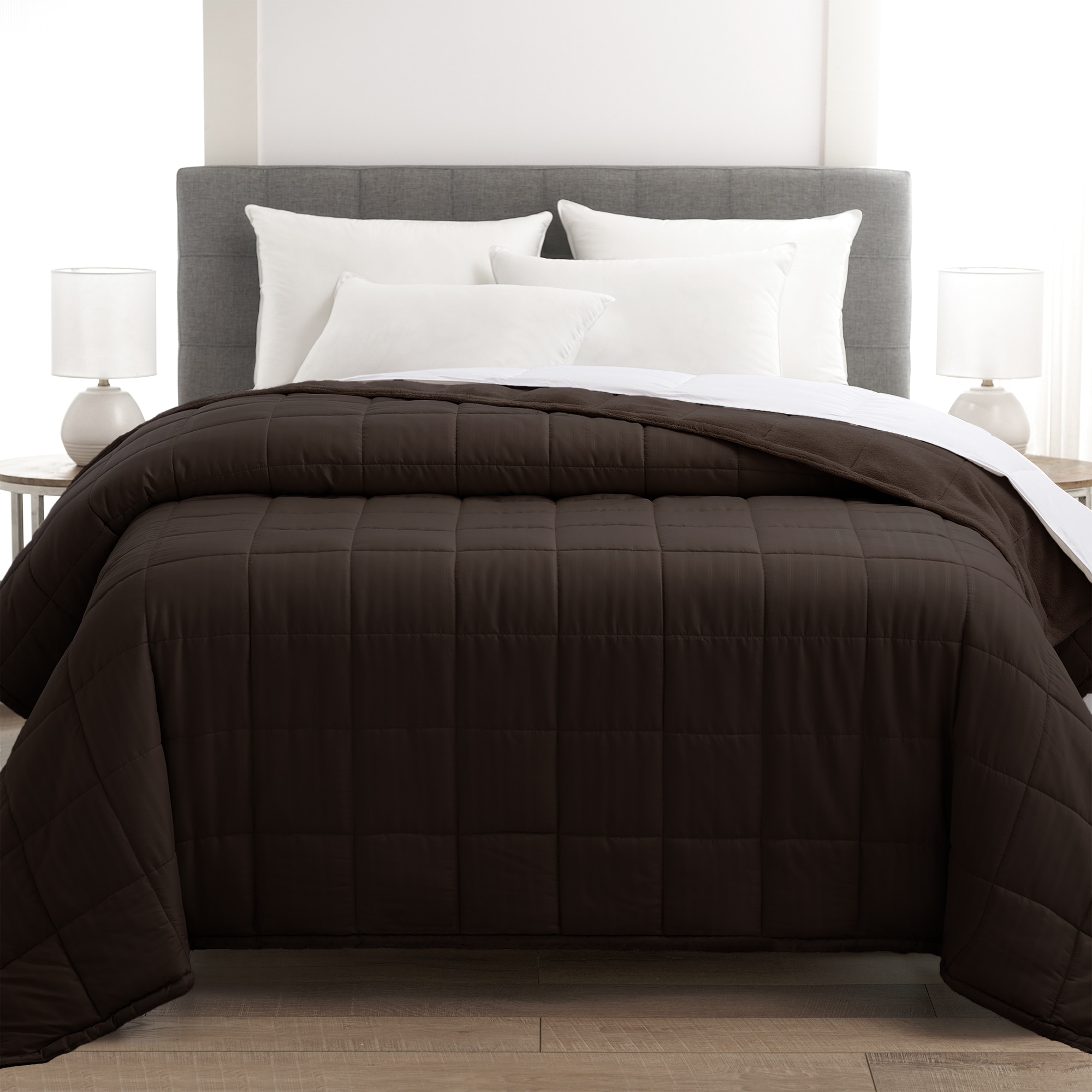 Cozy Essentials BMI-20197L-1-CHSTNT Blankets-And-Throws - View #2