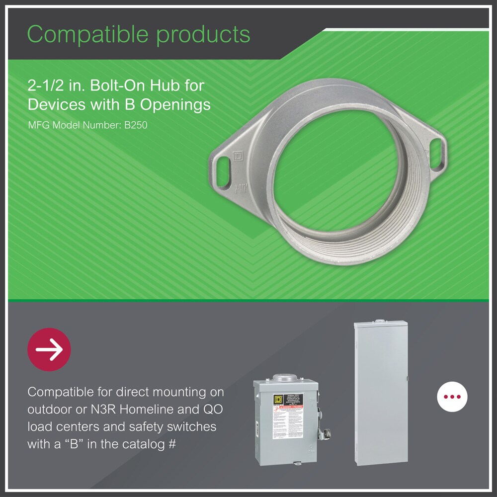Square D B250 Load-Center-Accessories - View #2
