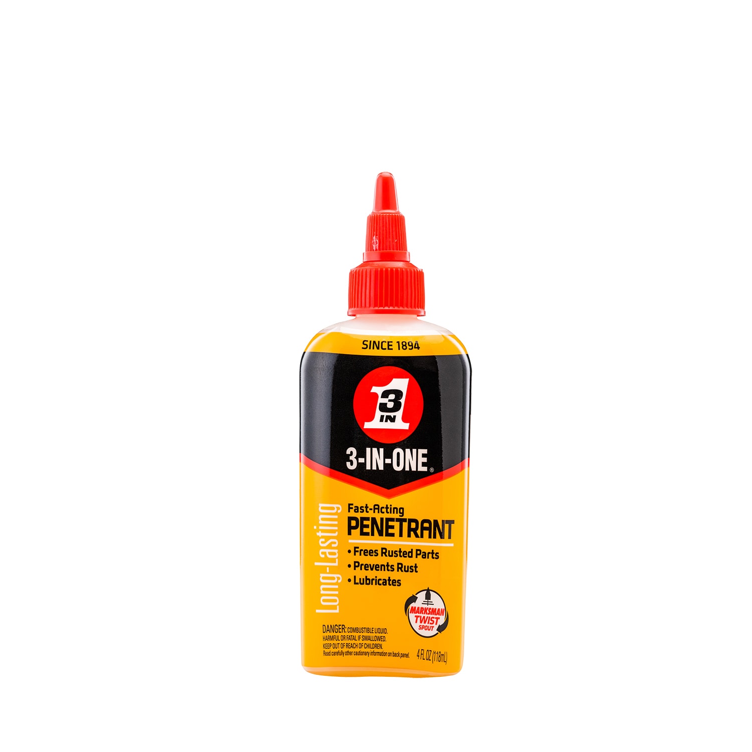 Liquid Wrench L116 Penetrating Oil, 16 oz Plastic Bottle, Liquid, Yellow,  0.89