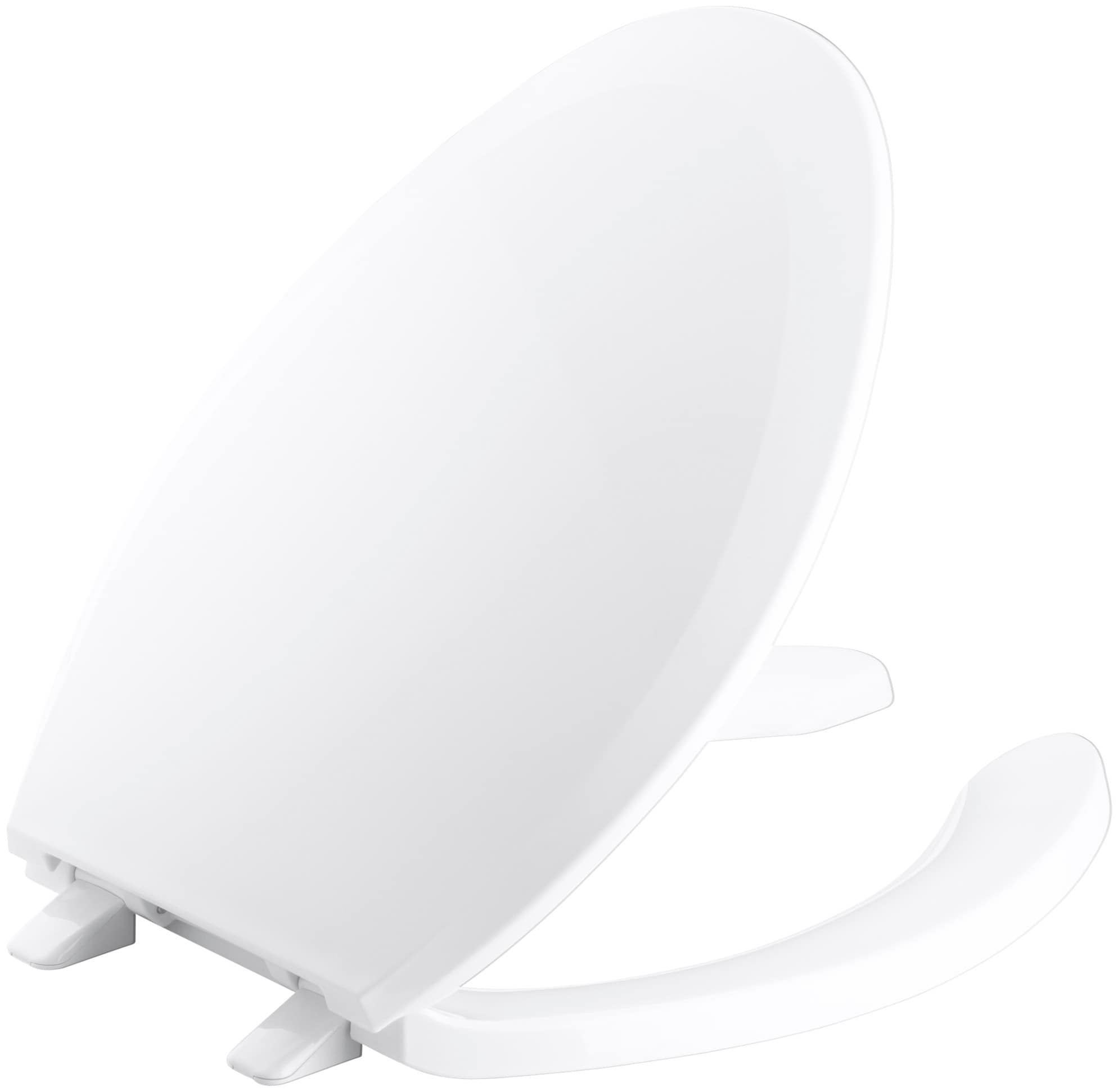 KOHLER 4650-0 Lustra Plastic White Elongated Toilet Seat