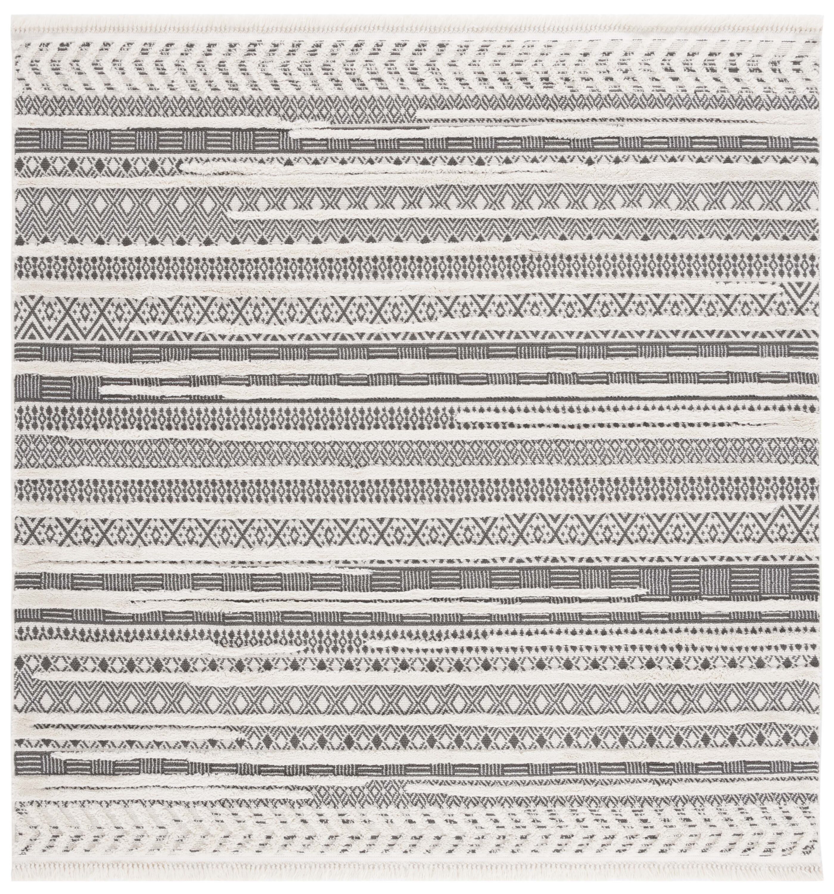 Urban 204F Grey/Ivory 7 X 7 Area Rug