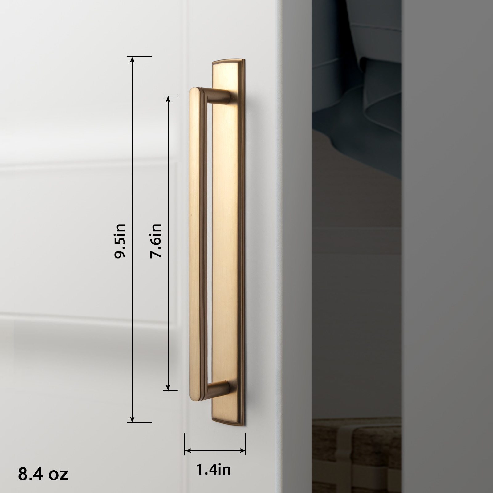 Miaokesen 2065-G011-192-UBR-2 Cabinet-Pulls - View #2