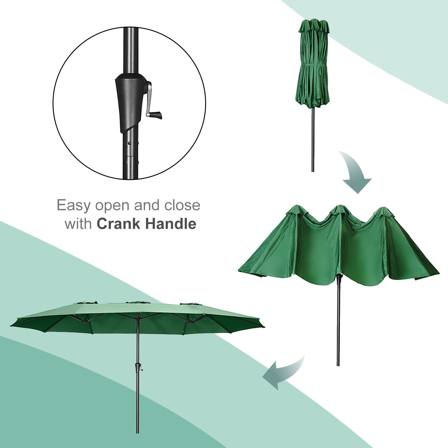 Ainfox 0SUHJRXG3N Umbrellas-2 - View #3