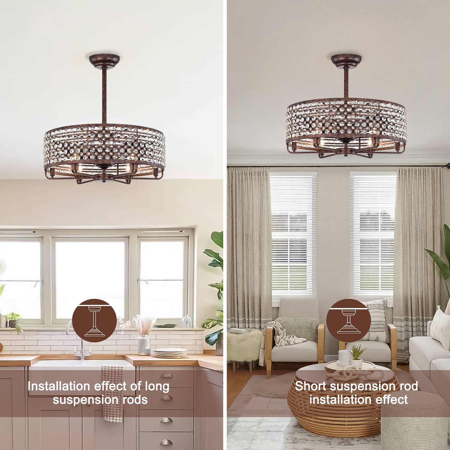 SINOFURN SYA320008WD Ceiling-Fans - View #5