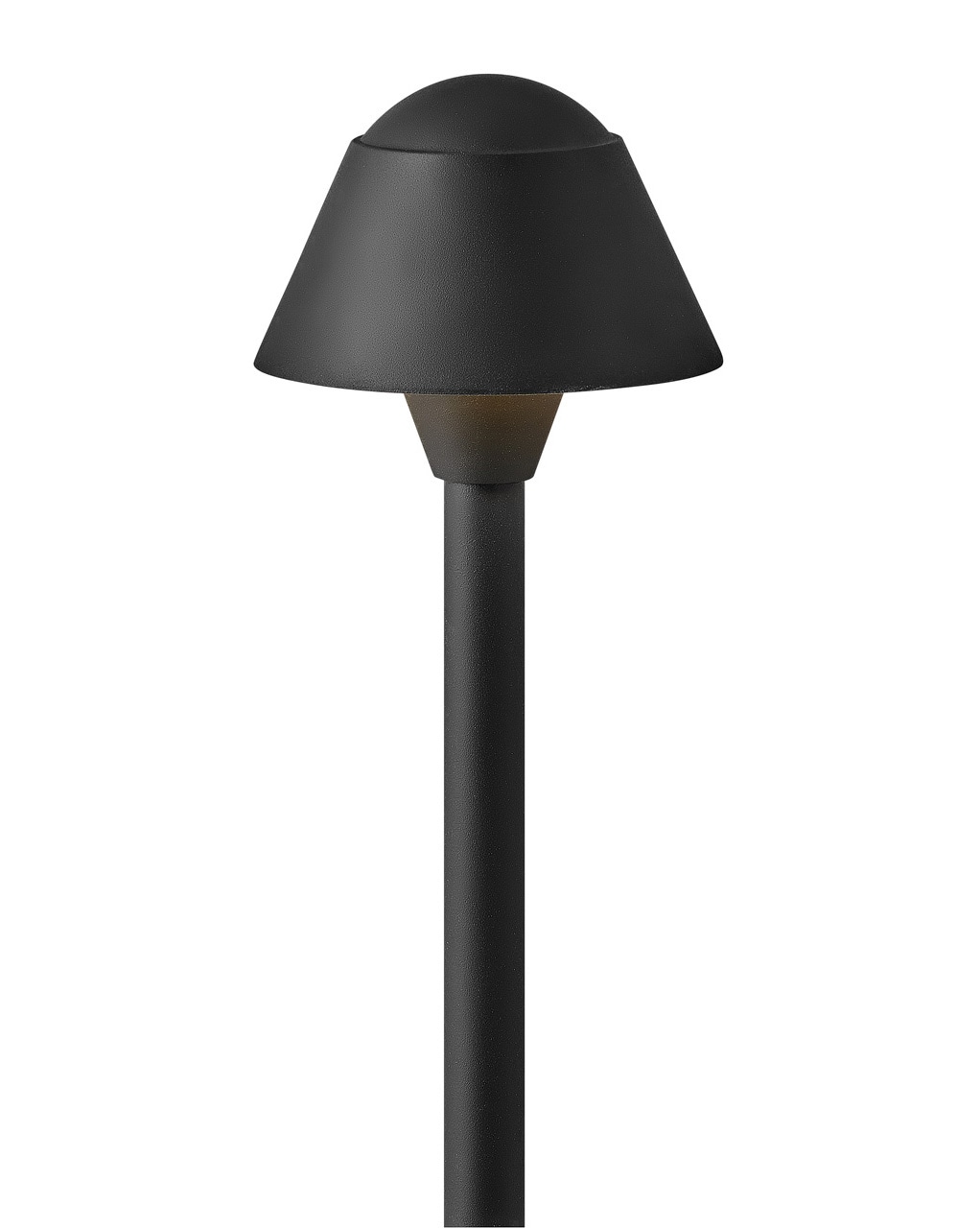 Rex Textured Black 1.5W LED Pathway Light with 150 Lumens