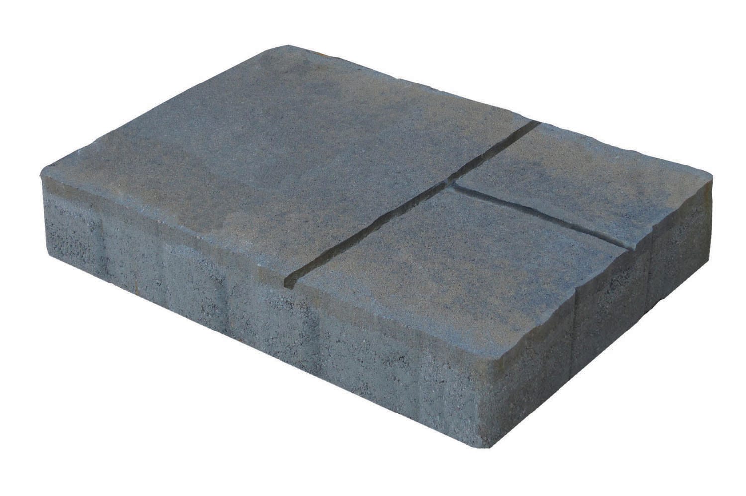 Country Stone 110444 16-in L x 12-in W x 2-in H Rectangle Tan Black Concrete Patio Stone