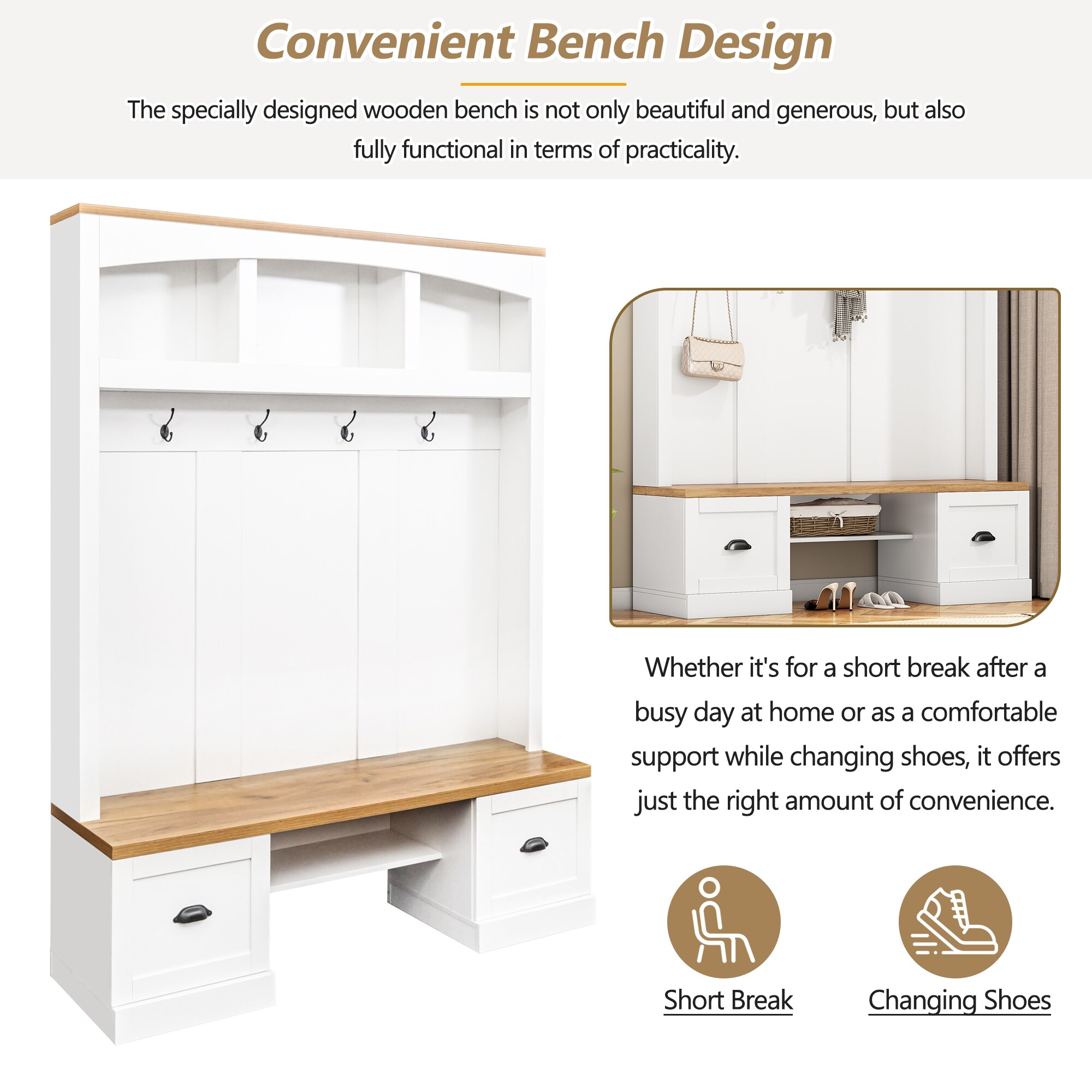 JANSNO HT-CR-41 Hall-Trees - View #5