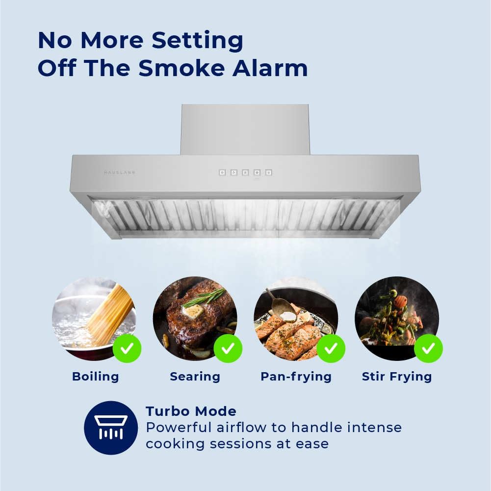 Hauslane WM-730SS-30 Wall-Mounted-Range-Hoods - View #6