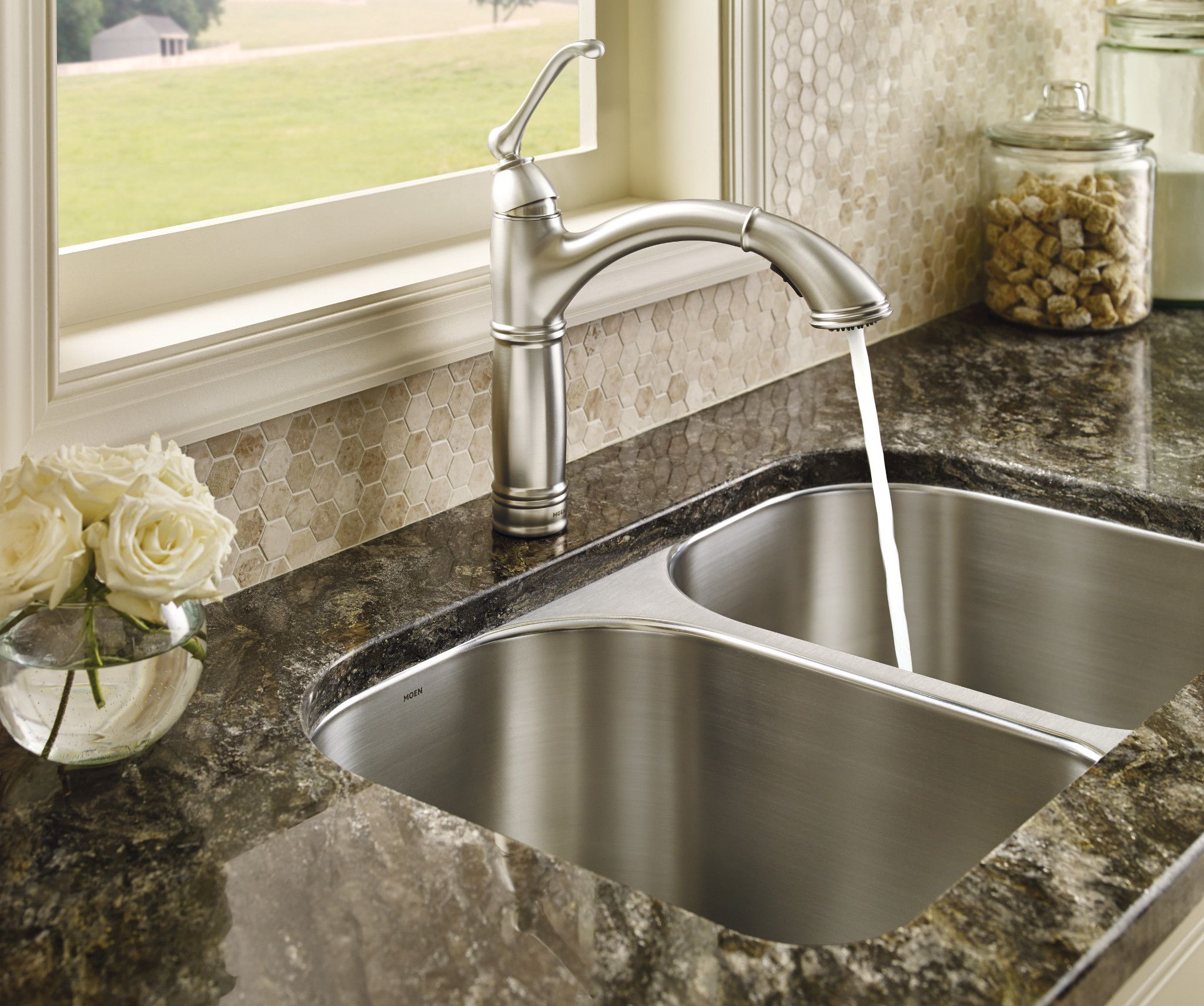 Moen 7295SRS Kitchen-Faucets - View #3