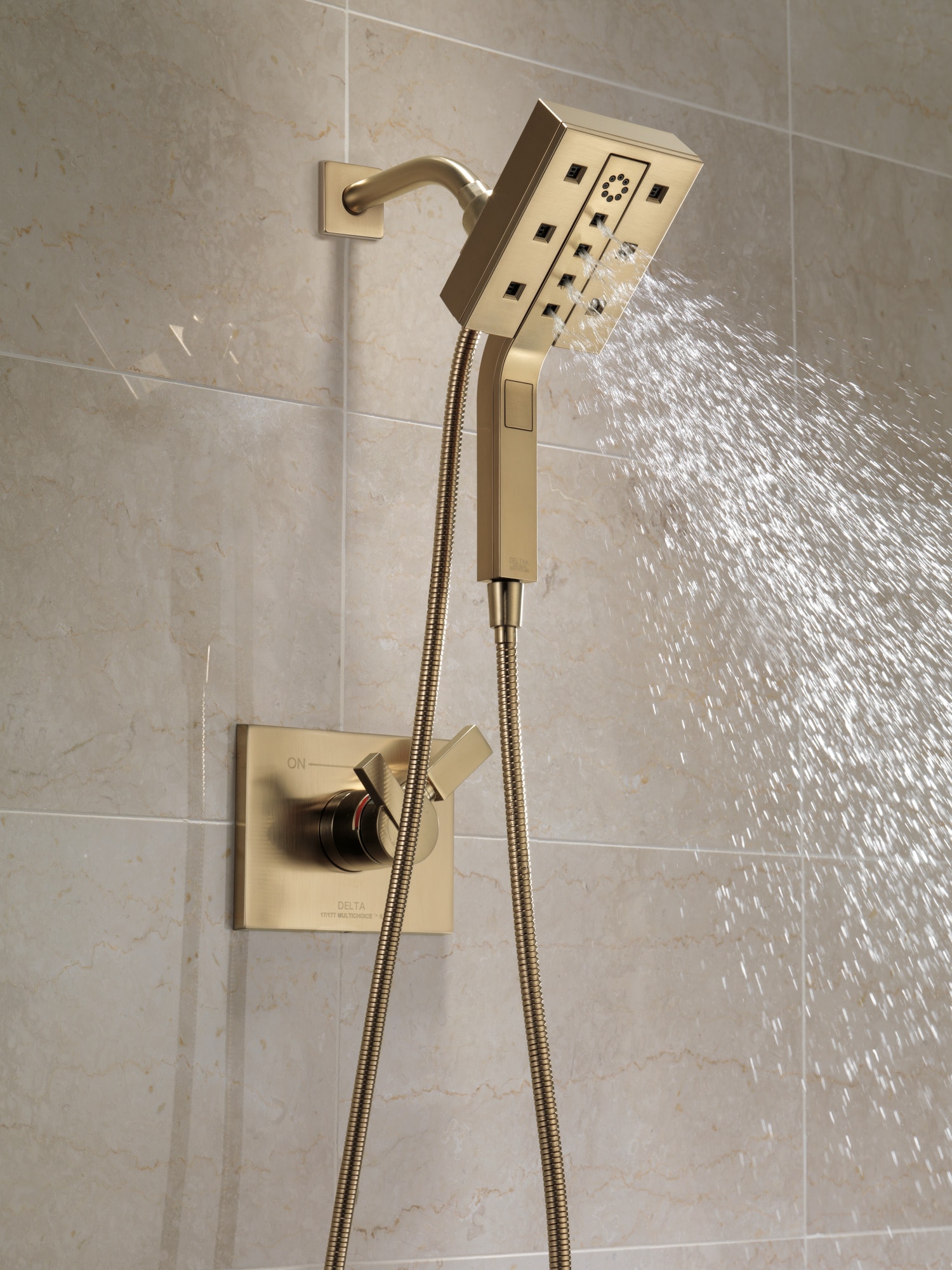 Delta T17053-CZ Bath-Shower-Facc - View #2