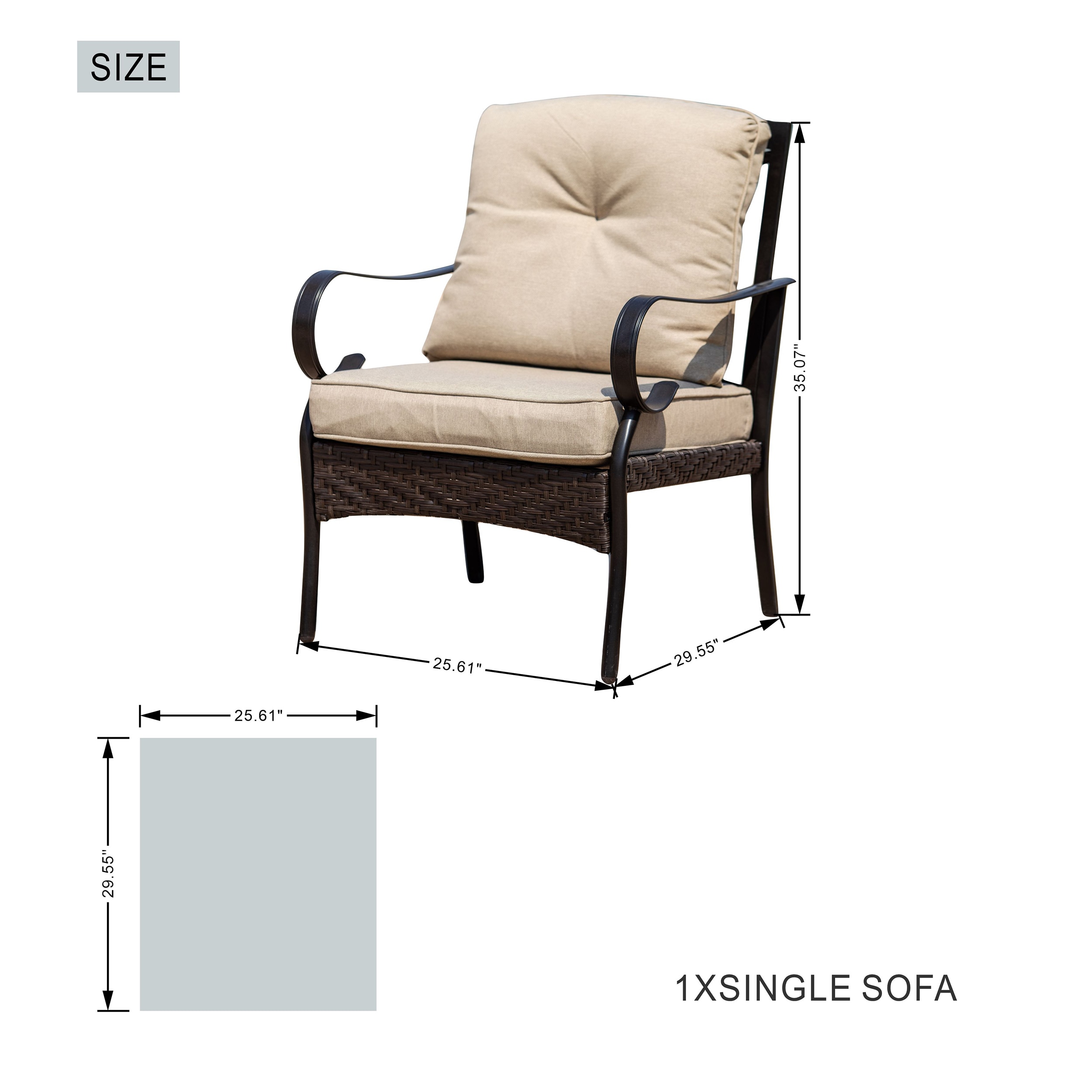 Moda Furnishings MOS-2022 Patio-Conversation-Sets - View #4