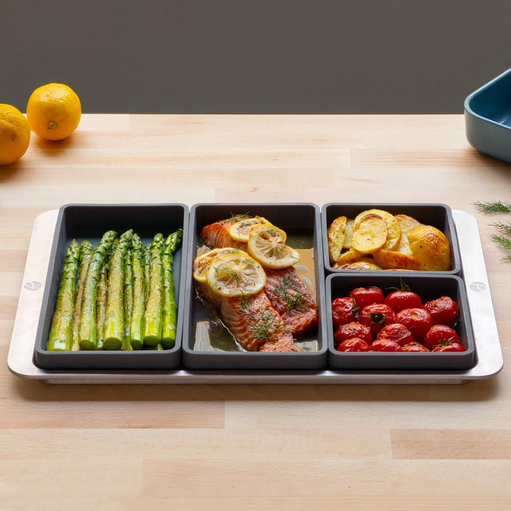 These Prepd Silicone Sheet Pan Dividers Will Make Cooking Dinner So Simple
