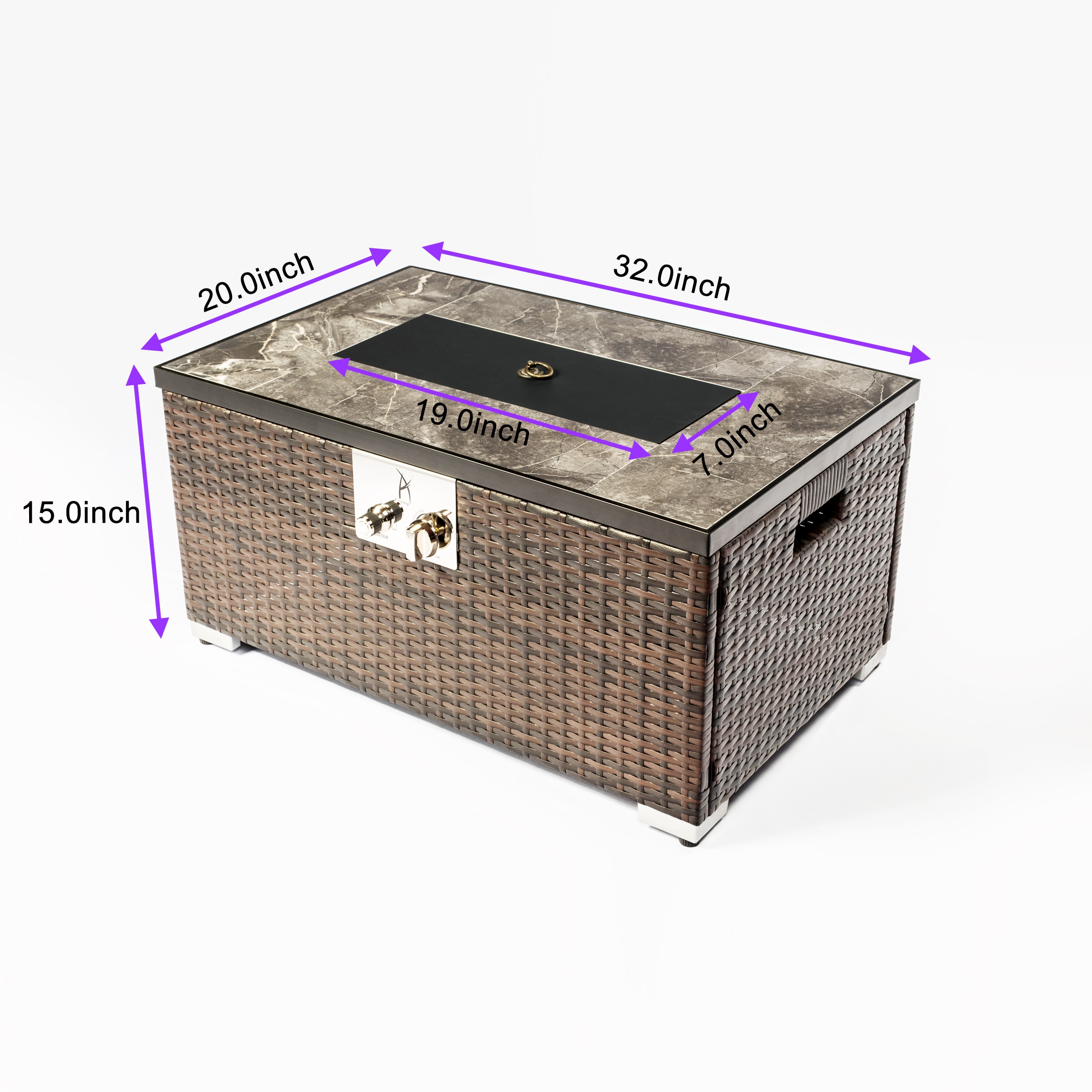 TATAHANCE XW85332FPT2P Outdoor-Gas-Firepits - View #2