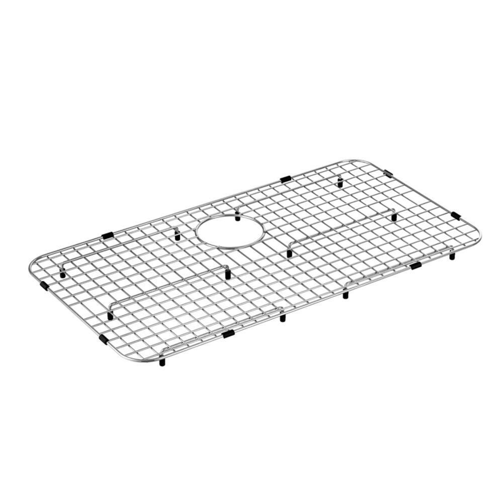 Moen GA780B 15.59-in x 28.58-in Back Center Drain Stainless Steel Sink Grid