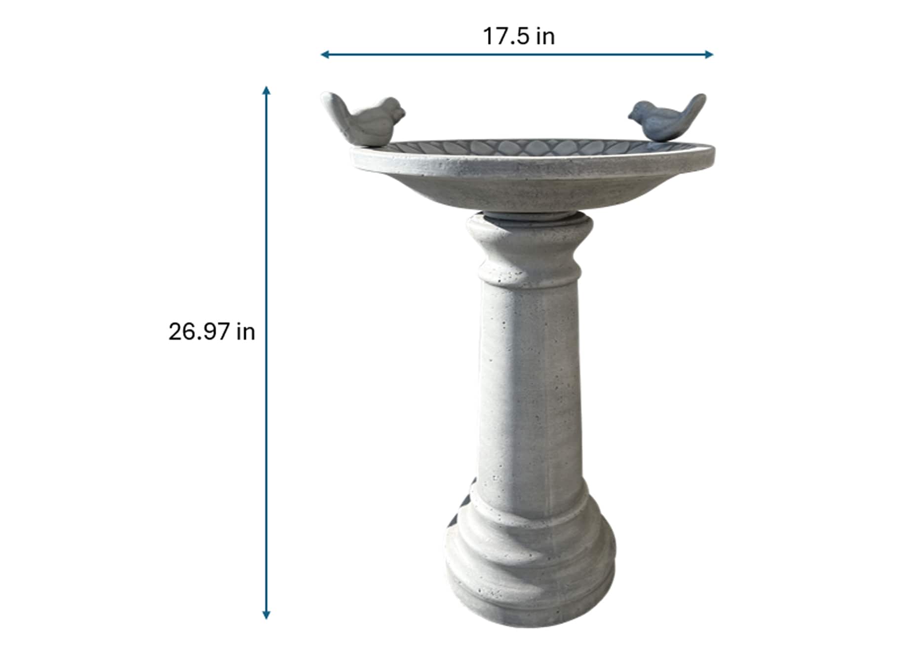 allen + roth GO2025-32DBB birdbaths - View #4