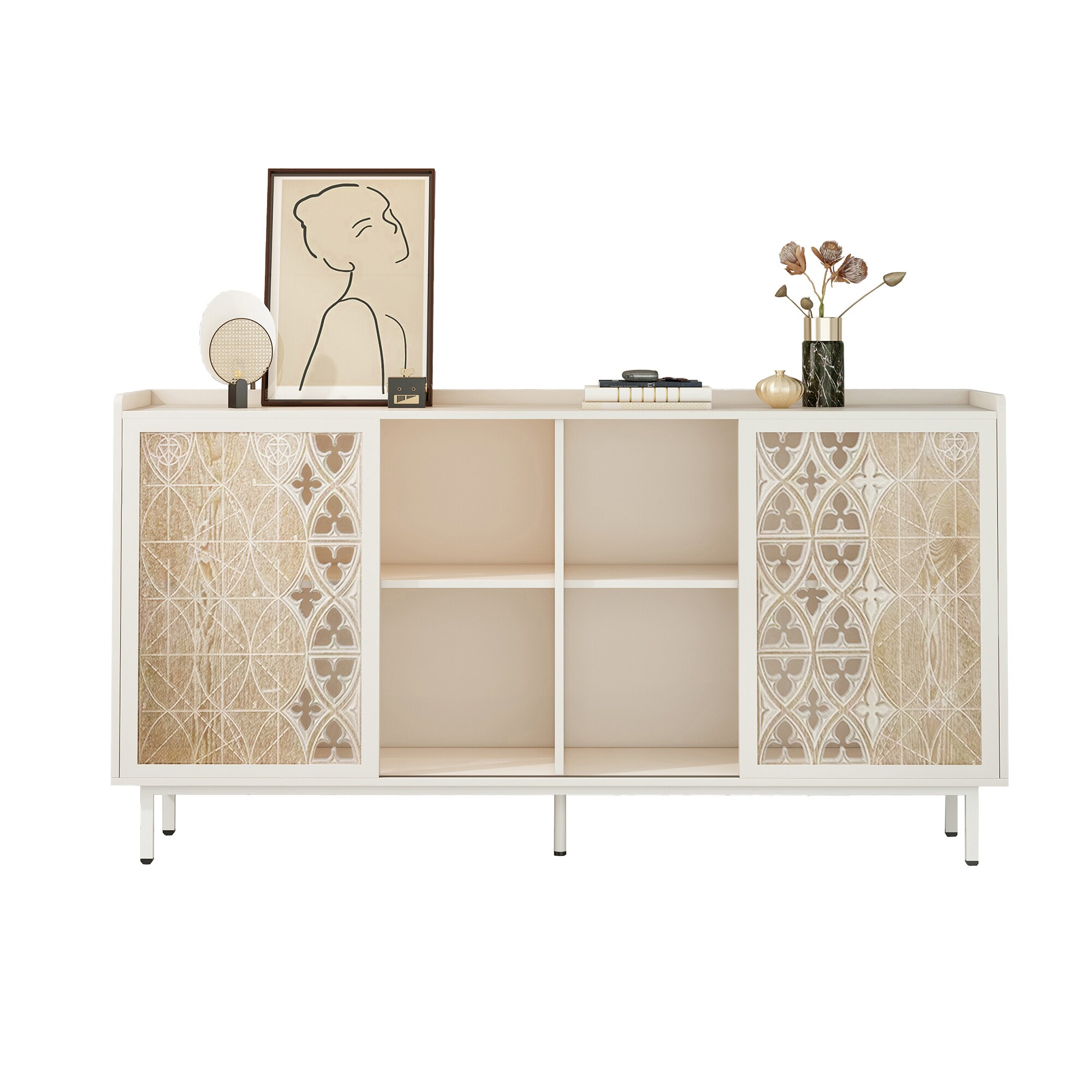 SINOFURN SYB930003WT Dining-Kitchen-Storarge - View #3