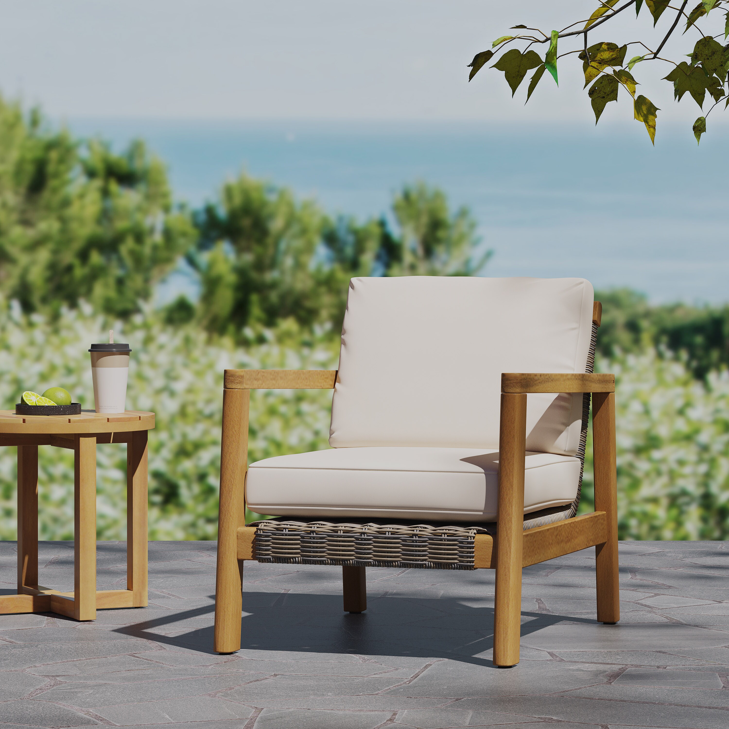 ModernLuxe 68366.00BGE Patio-Conversation-Sets - View #3
