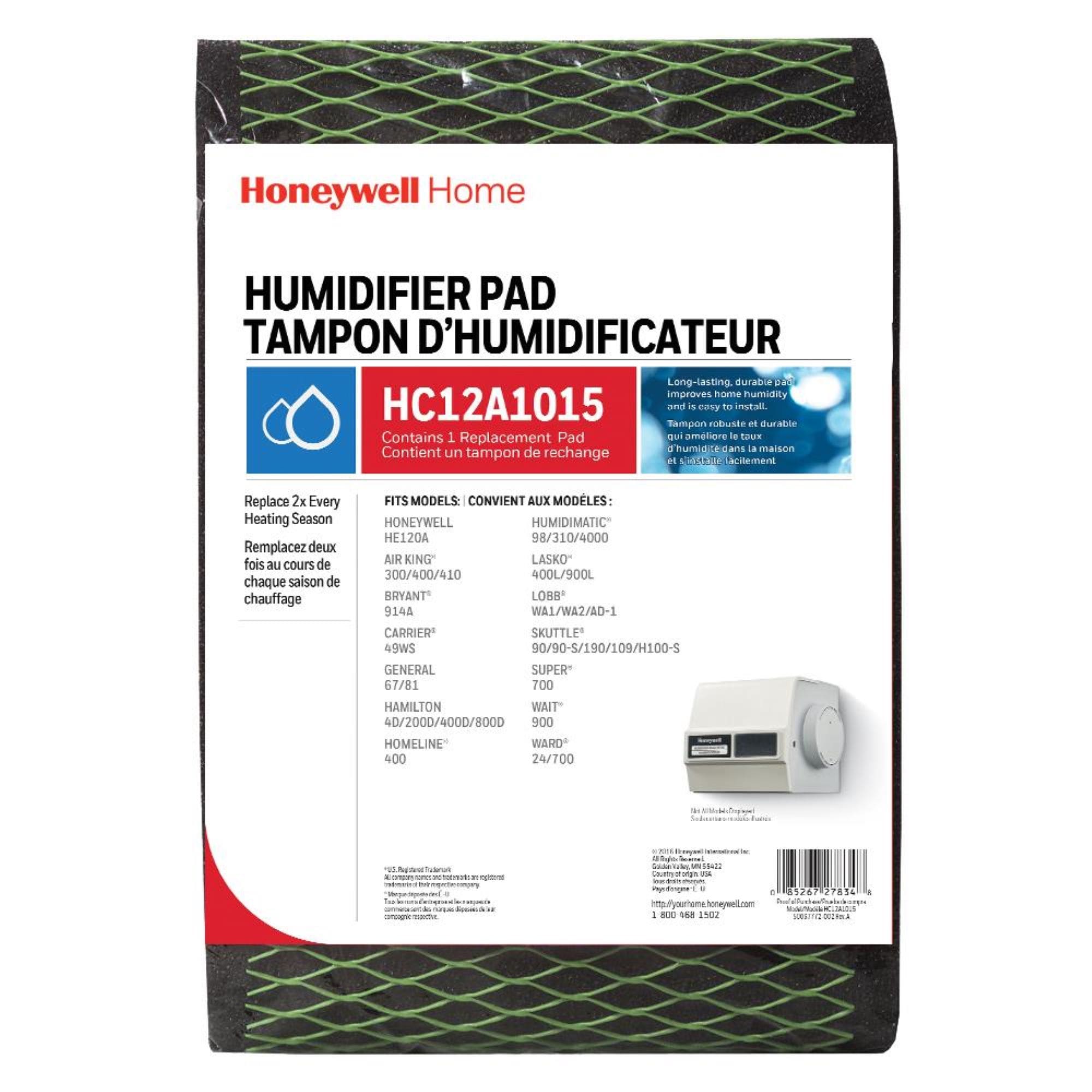 Replacement Honeywell Humidifier Pad for HC22P (Single Pack)