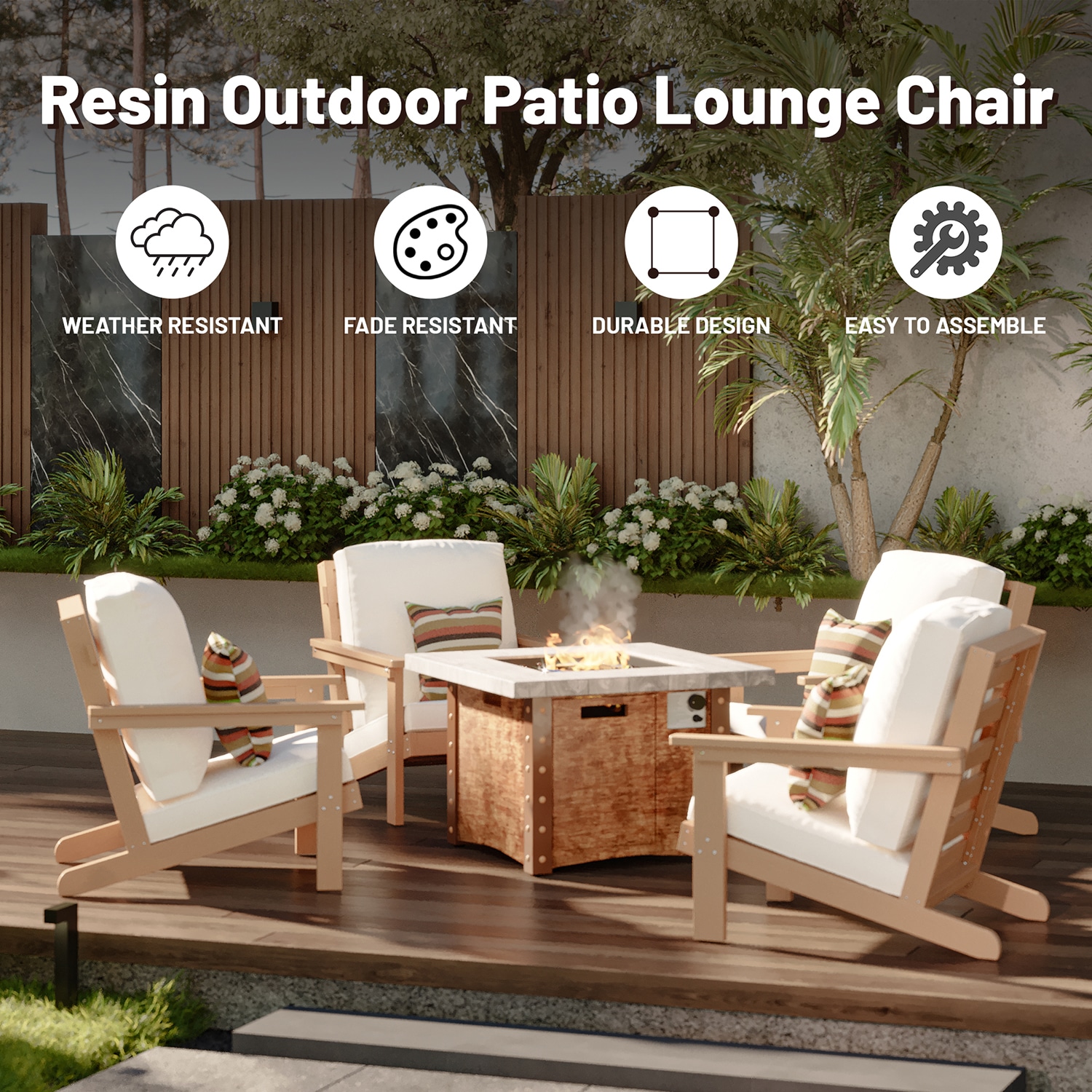 Clihome CL-5J1860 Patio-Conversation-Sets - View #9