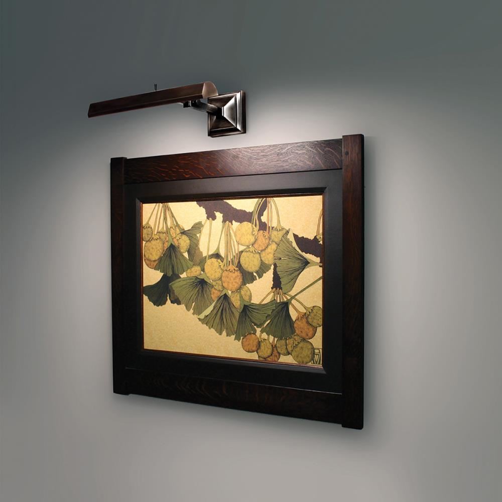 Polished Nickel Adjustable LED Wall Picture Light