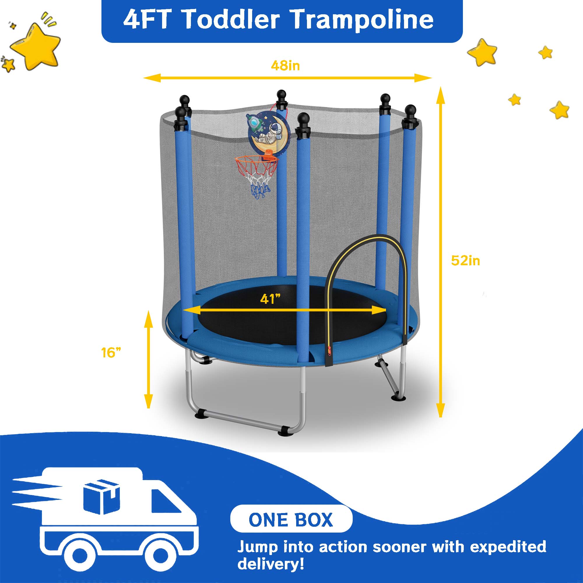 Fun Orange FUN25BC23 trampolines - View #2