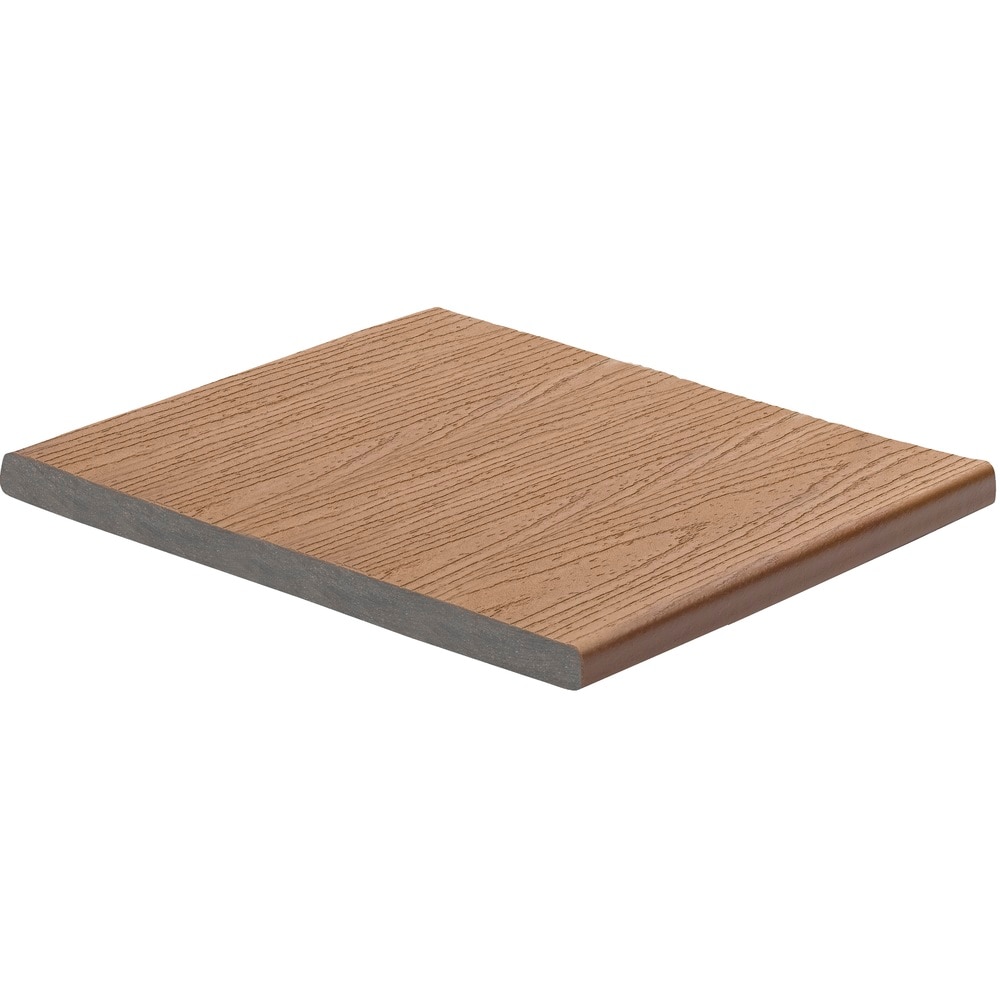 Enhance Basics 1-in x 12-in x 12-ft Composite Beach Dune Fascia Deck Board (Actual Size: 0.56-in x 11.375-in) in Brown | - Trex BD011212E2S01