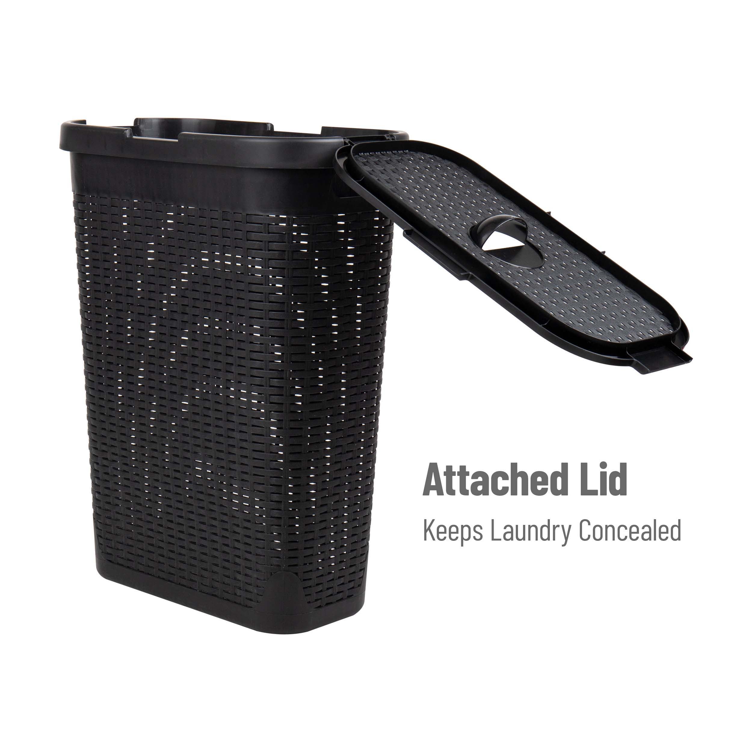 Mind Reader 40HAMP2PK-BLK Hamper-Baskets - View #5