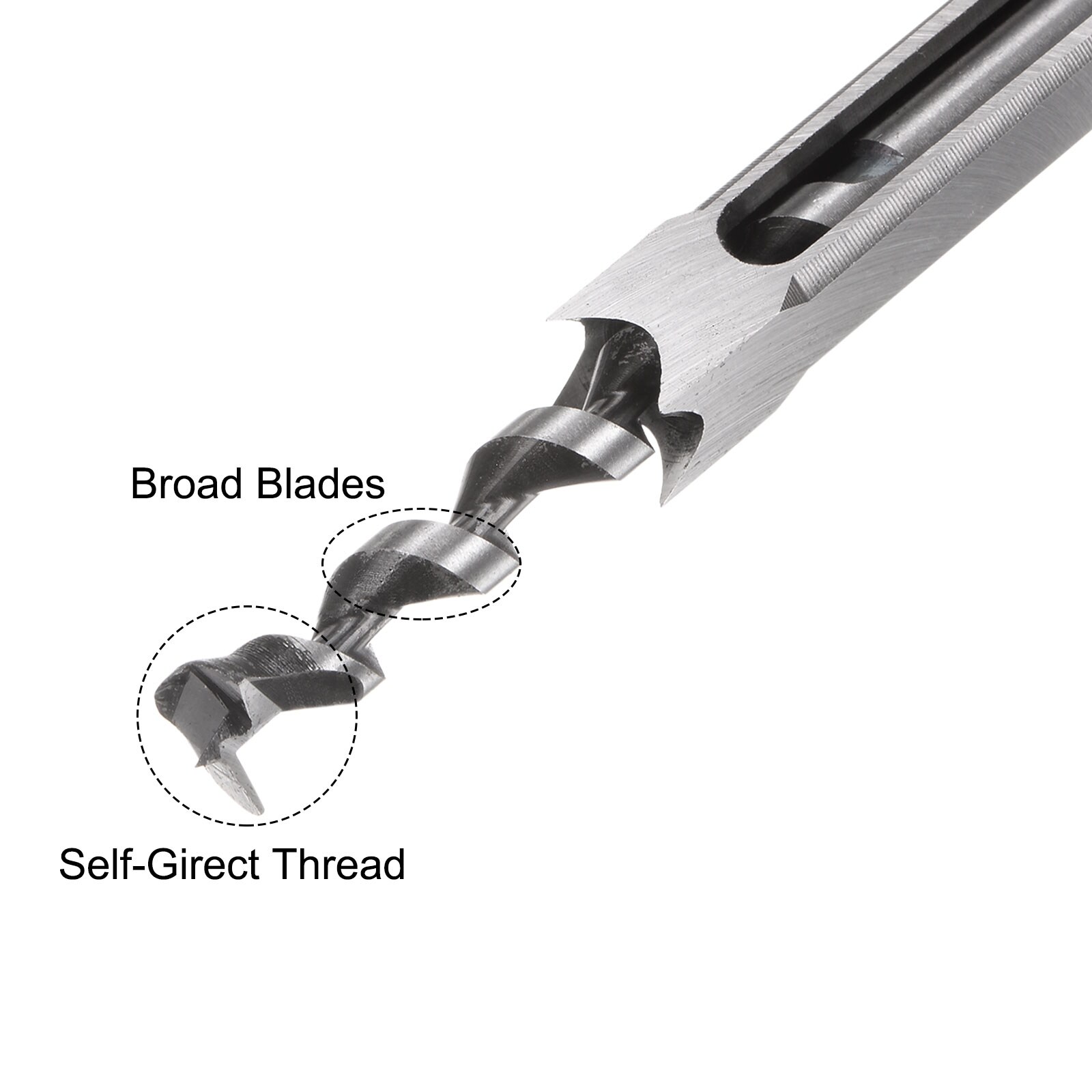Unique Bargains S25123000UX2553 Auger-Bits - View #4