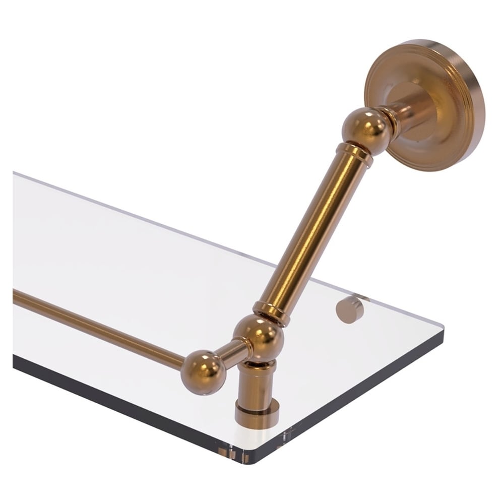 Allied Brass PR-1-30-GAL-BBR Bathroom-Shelves - View #2