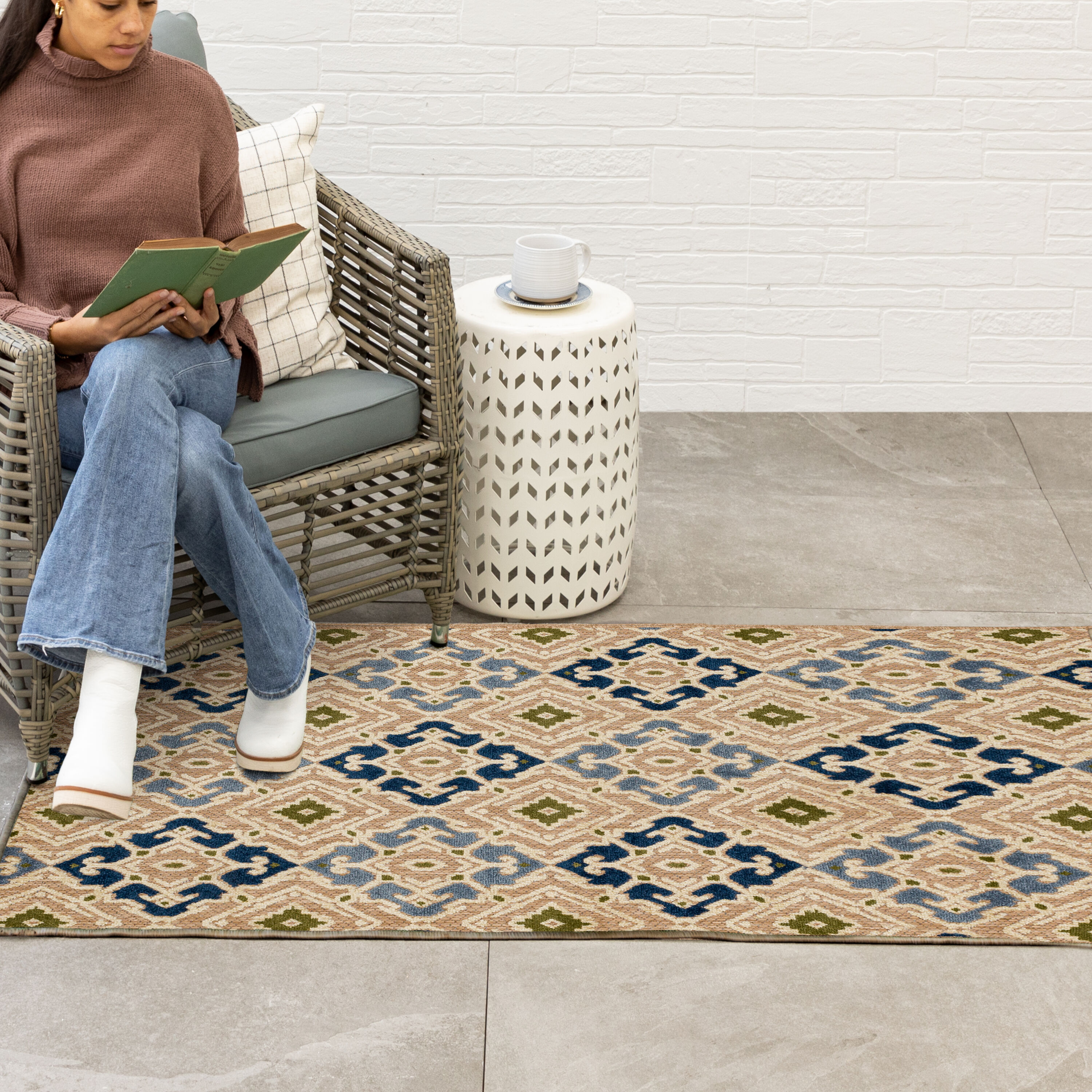 allen + roth with STAINMASTER R1345 416 235072 rugs - View #12