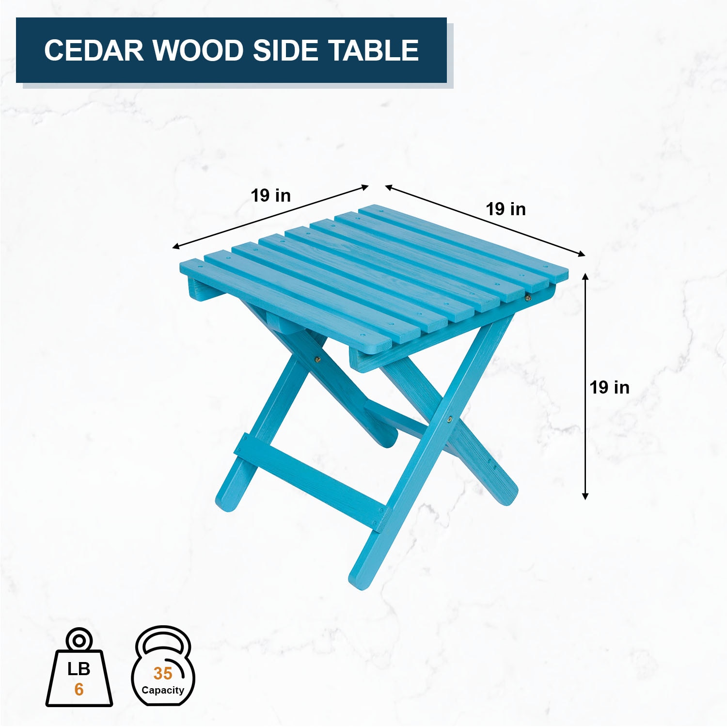 Shine Company 4119AQ Patio-Tables - View #10