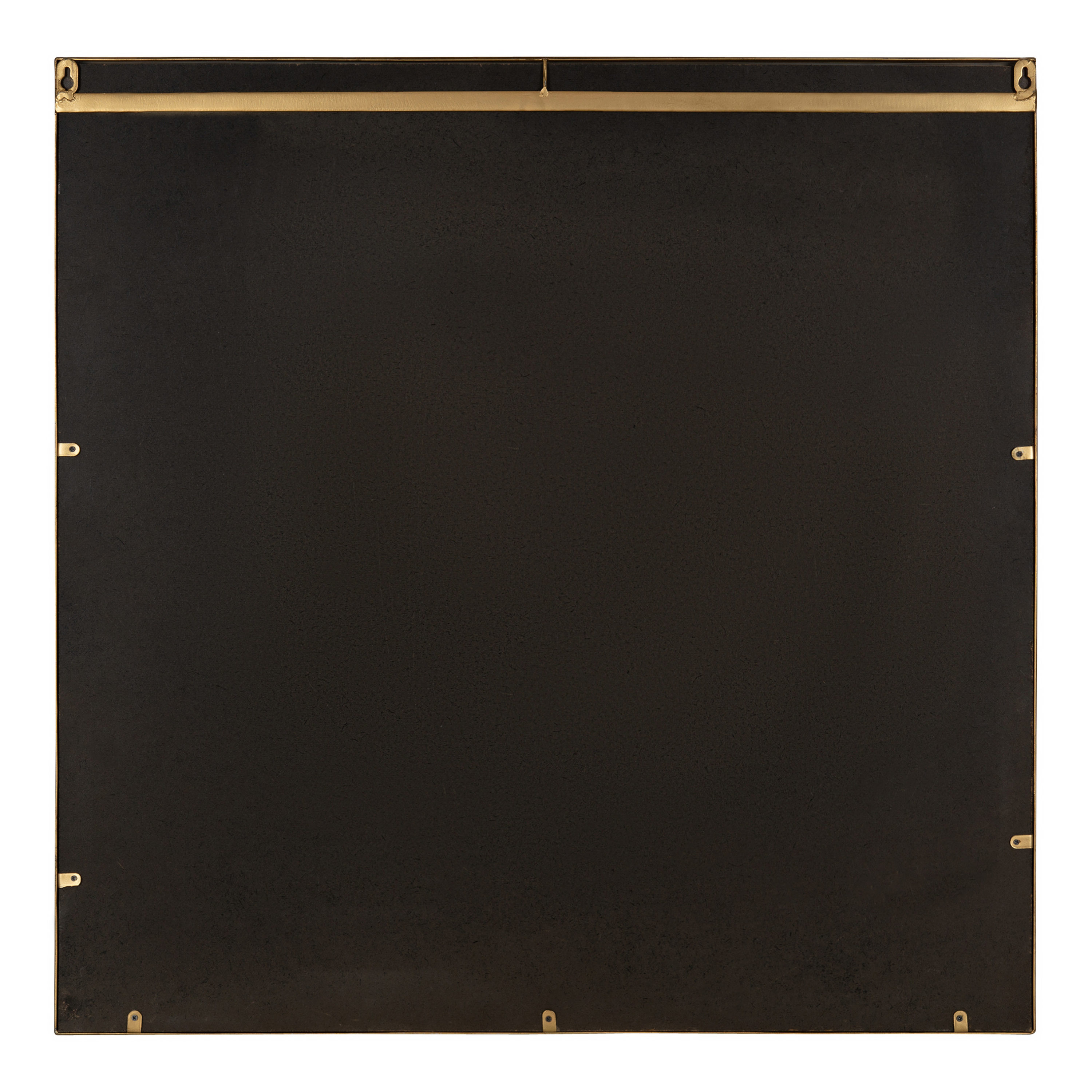 Gold Geometric Square Full Length Accent Mirror