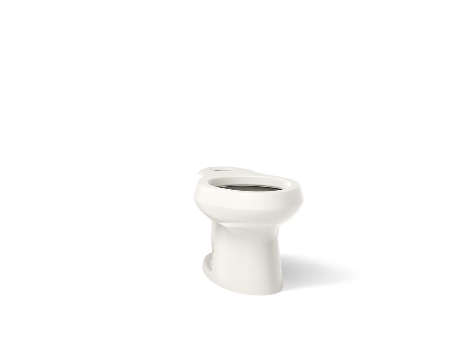 KOHLER 4198-96 Wellworth Biscuit Elongated Standard height Toilet Bowl 12-in Rough-In