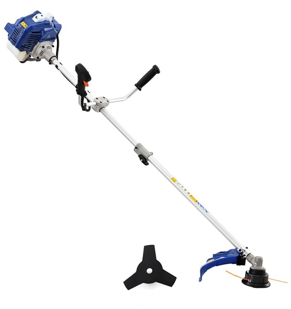Wild Badger Power Gas 52-cc 2-cycle Straight Shaft Gas String Trimmer the Gas String department at Lowes.com