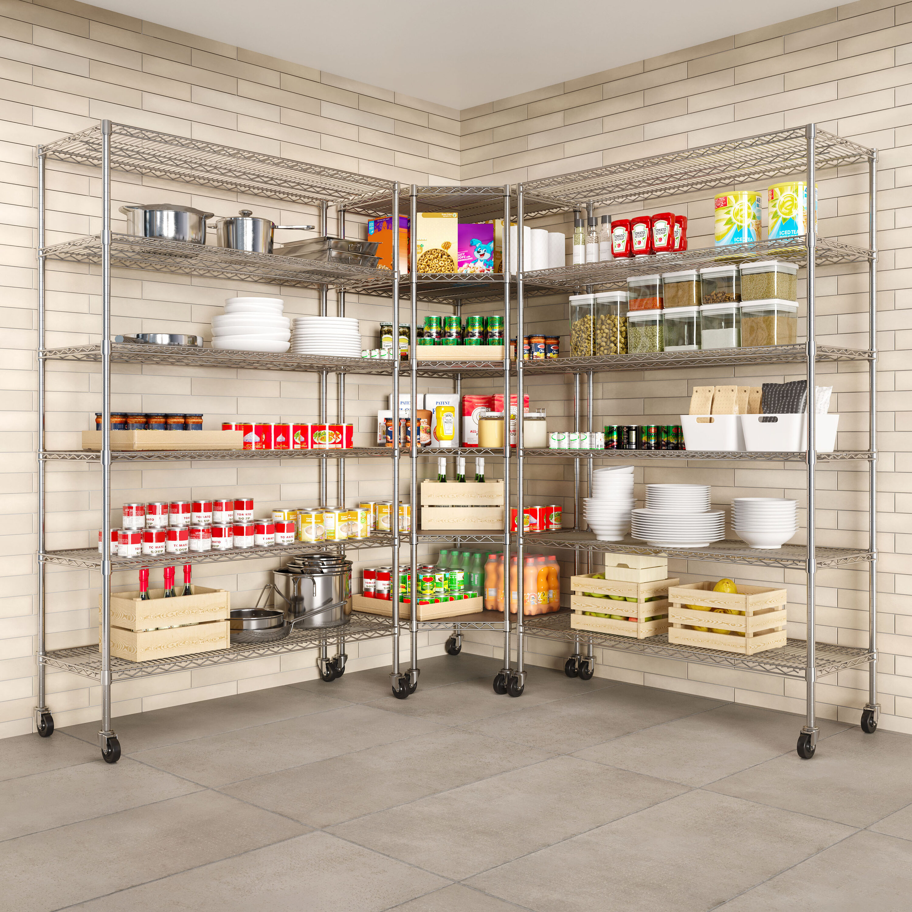 Seville Classics SHE15249 Free-Standing-Shelving - View #4