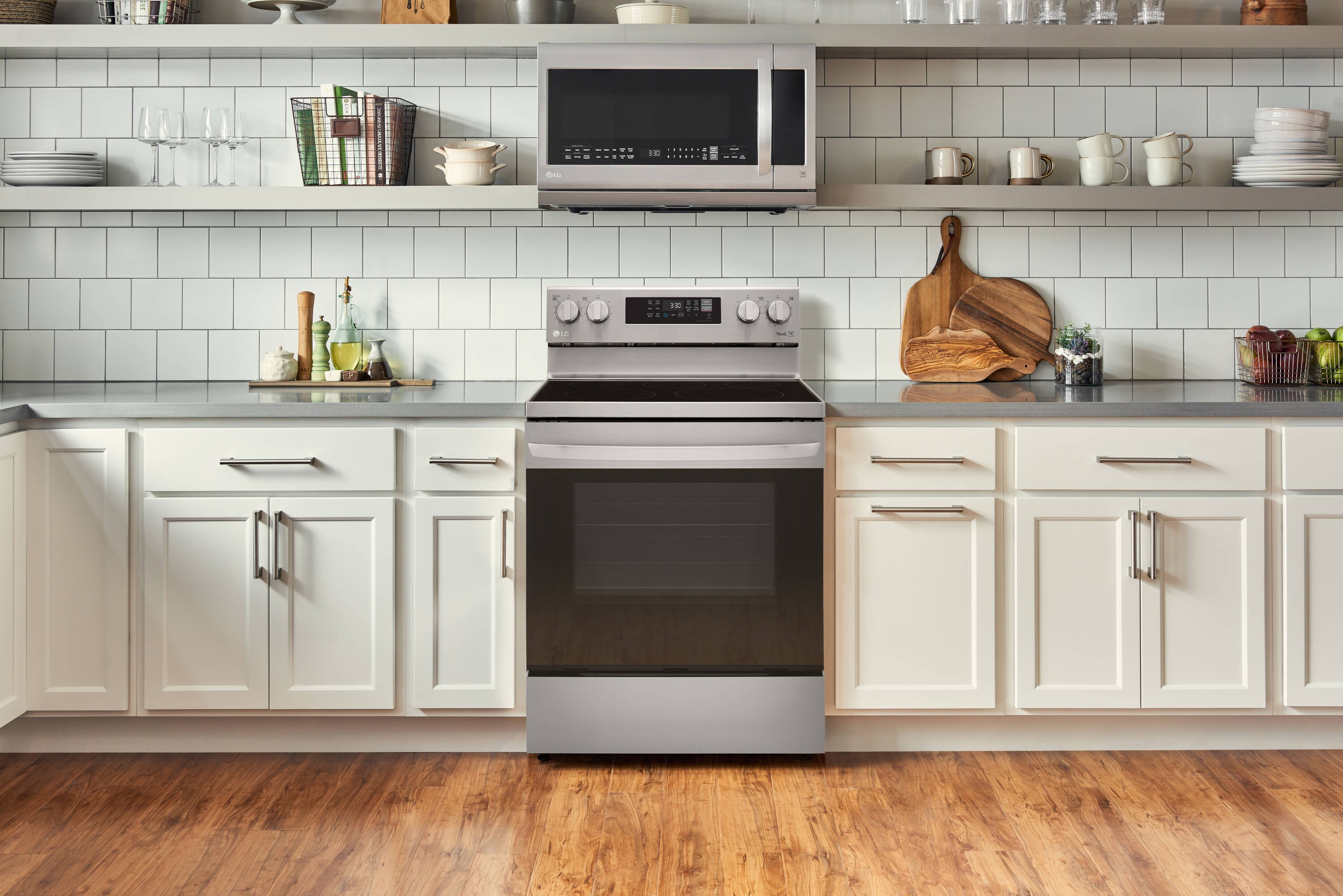 LREL6323S LG 30 WiFi Enabled 6.3 cu.ft. Electric Range with