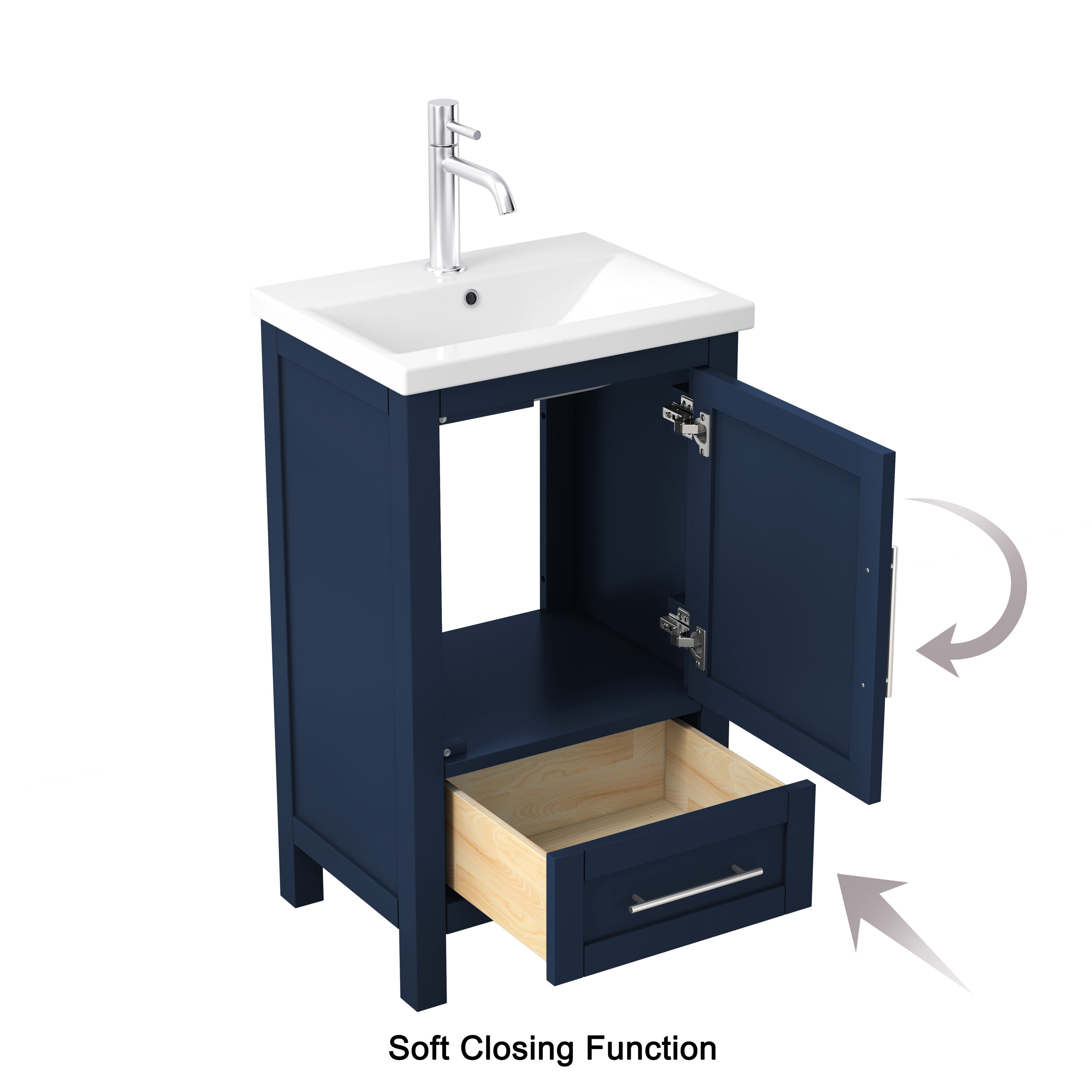 TJAmerican TJ02-23V2016BLU Bath-Vanity-Combo - View #6