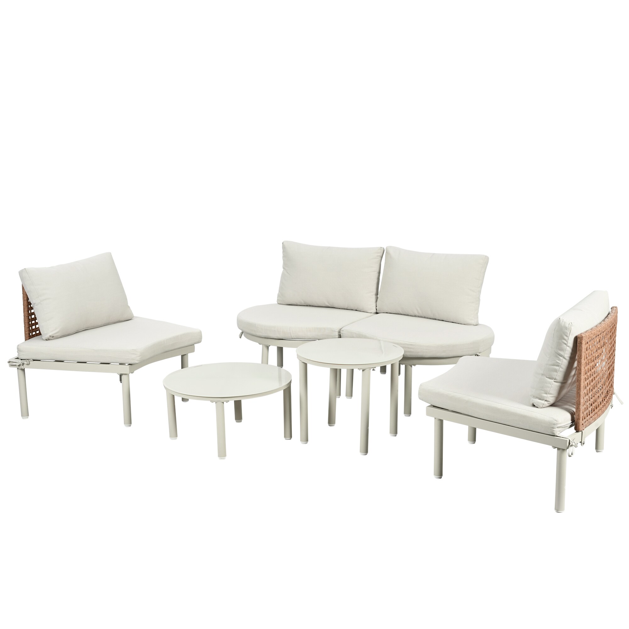 SINOFURN SYA020351BG Patio-Sofas-Daybeds - View #11