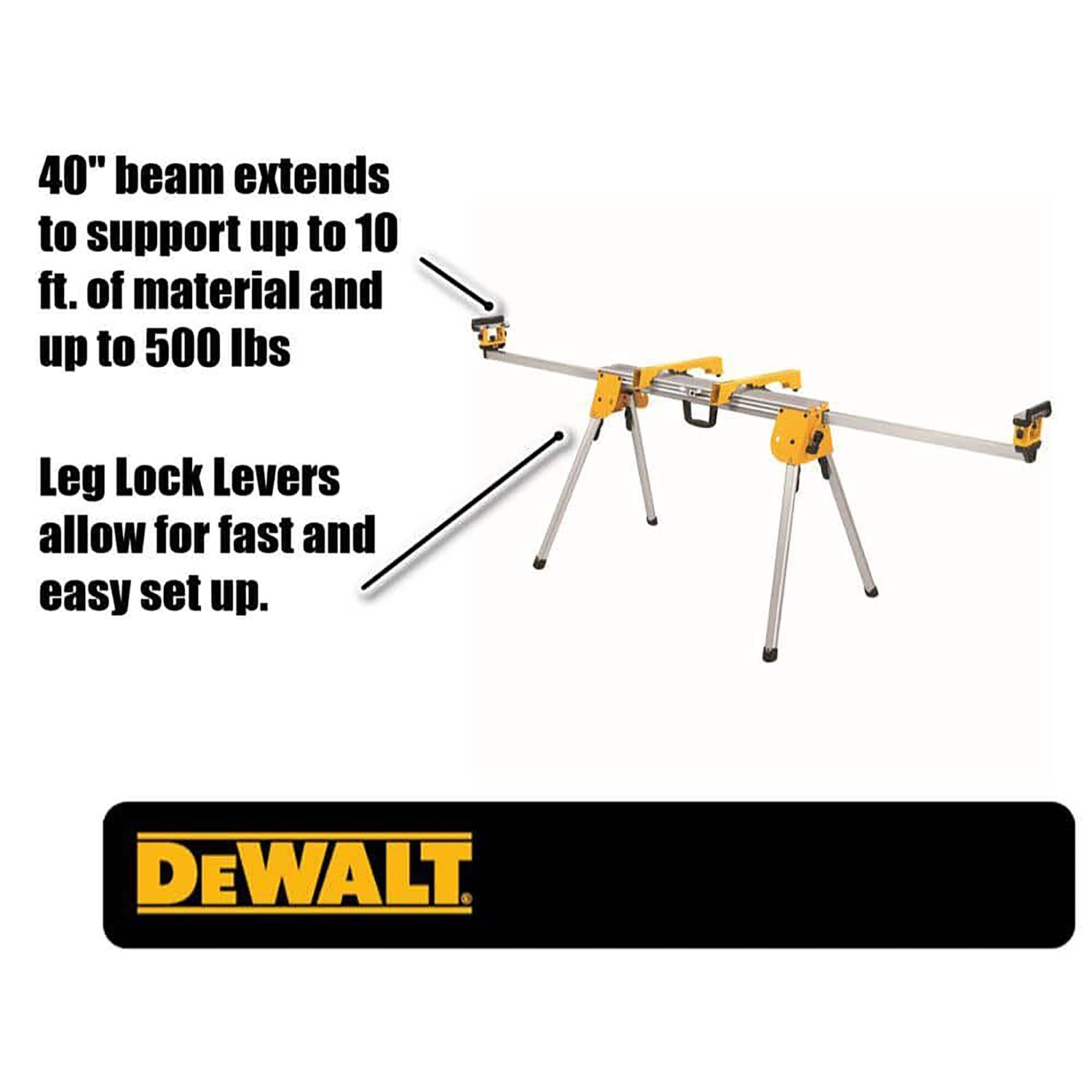 Dewalt miter deals saw stand dwx724