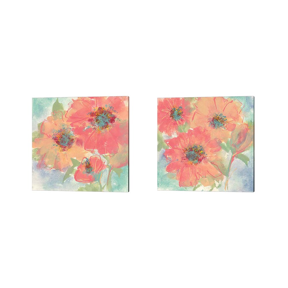 Metaverse Corporation PLI761613 Copper Kettle I and Ii Chris Paschke 14-in H x 14-in W Floral Print on Canvas