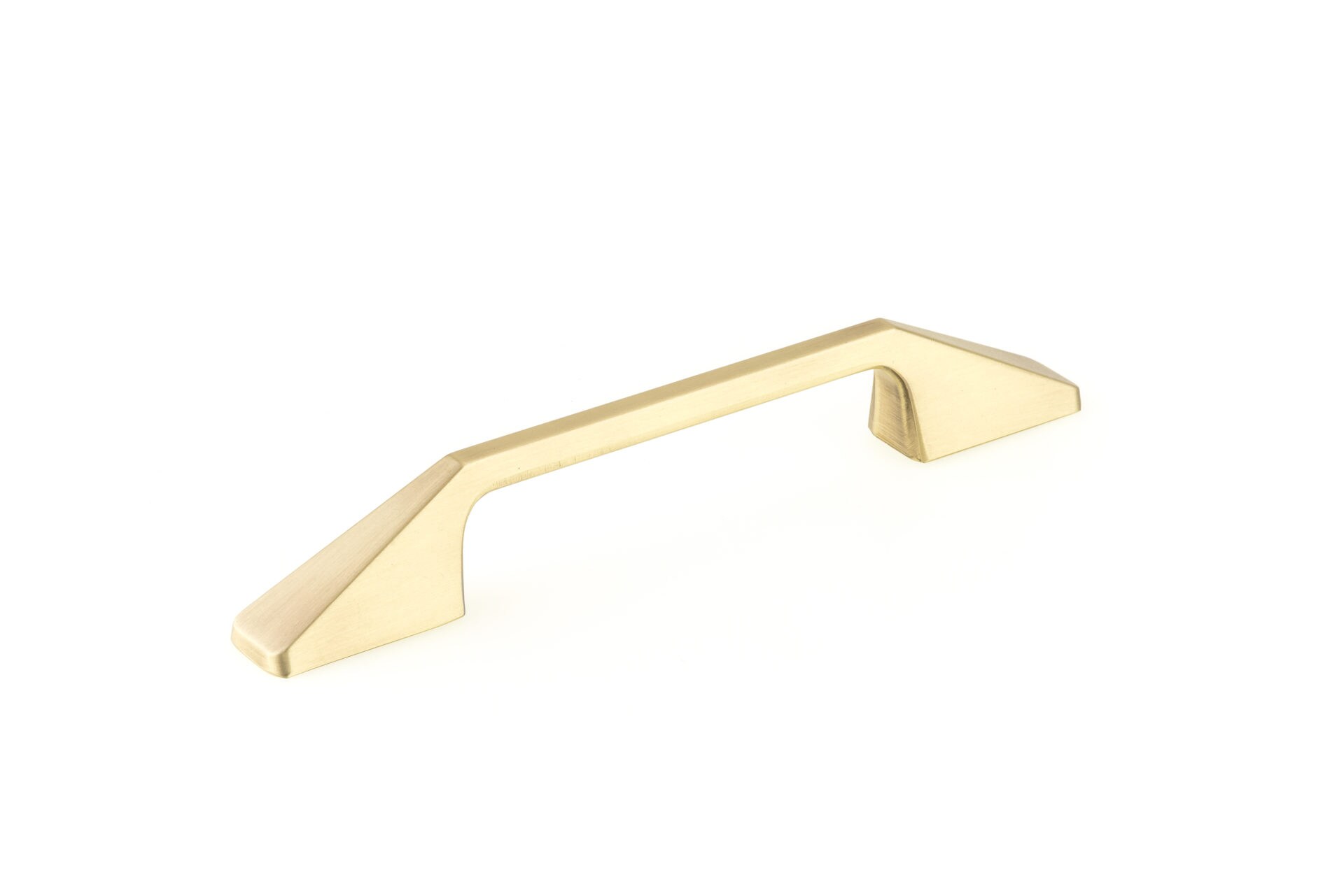 Richelieu BP7238128160 Medina 5-1/16-in , 128mm Center to Center Satin Brass Rectangular Handle