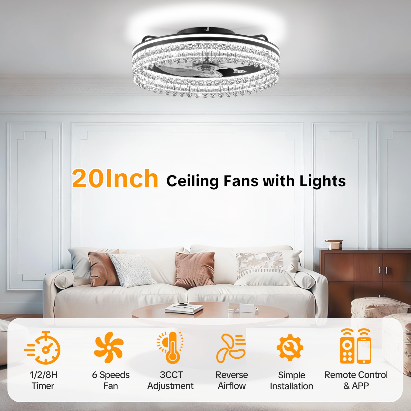 Adrinfly LAD0811D160 Ceiling-Fans - View #4