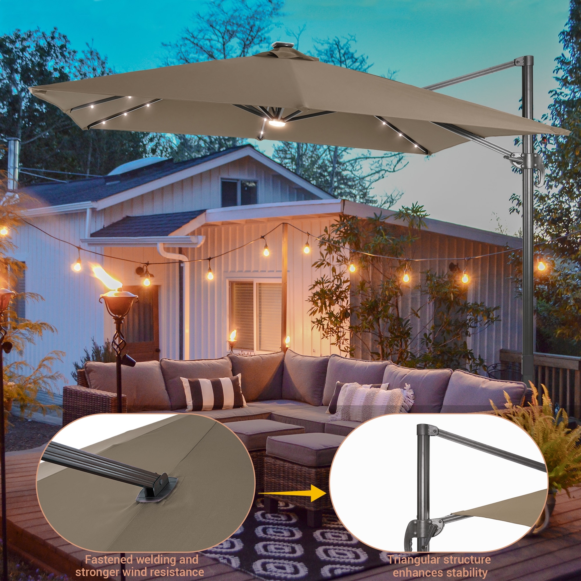 ACEGOSES LW-108TP-LED Umbrellas-2 - View #3