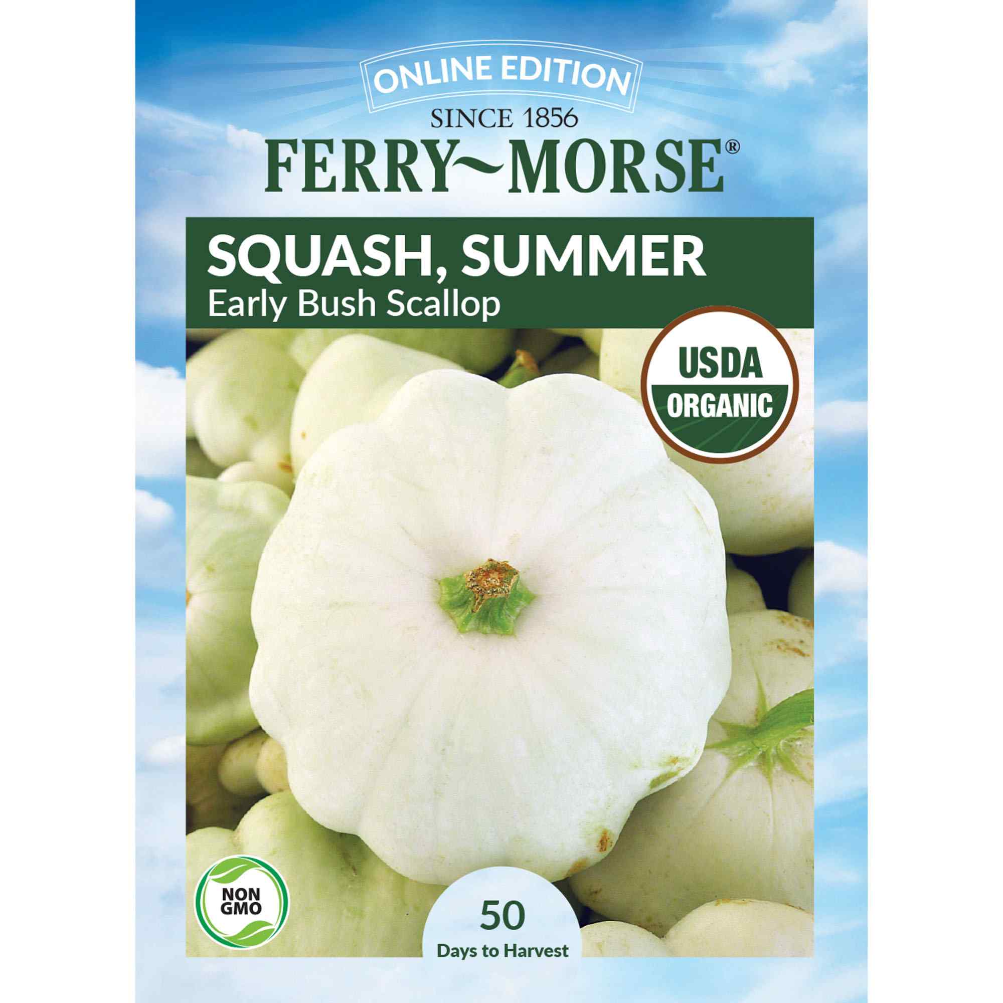 Ferry-Morse LC25.9641 Organic Squash Seeds 5.3 Gram(s)