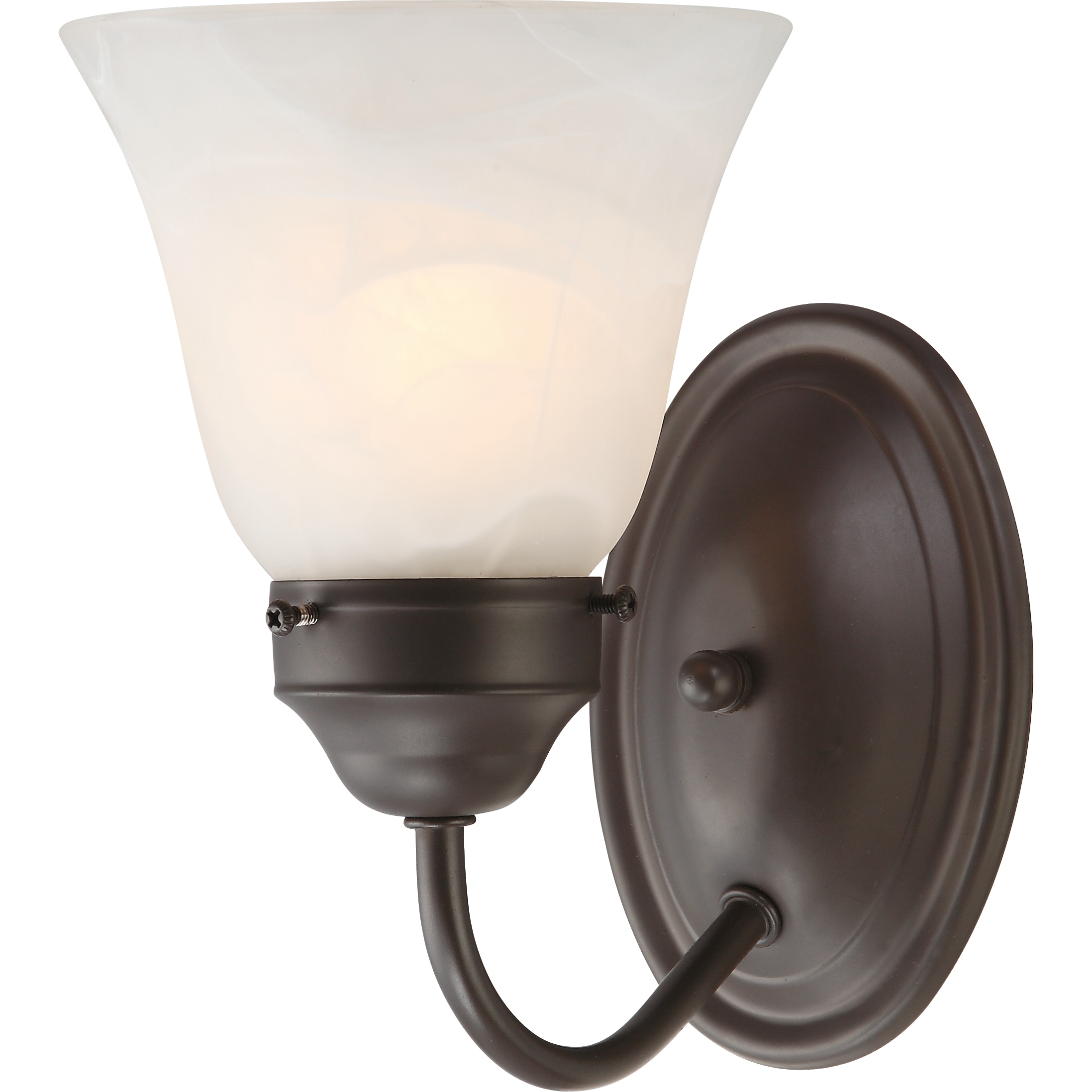 Volume Lighting Barcelona 5.25-in W 1-Light Antique Bronze Transitional ...