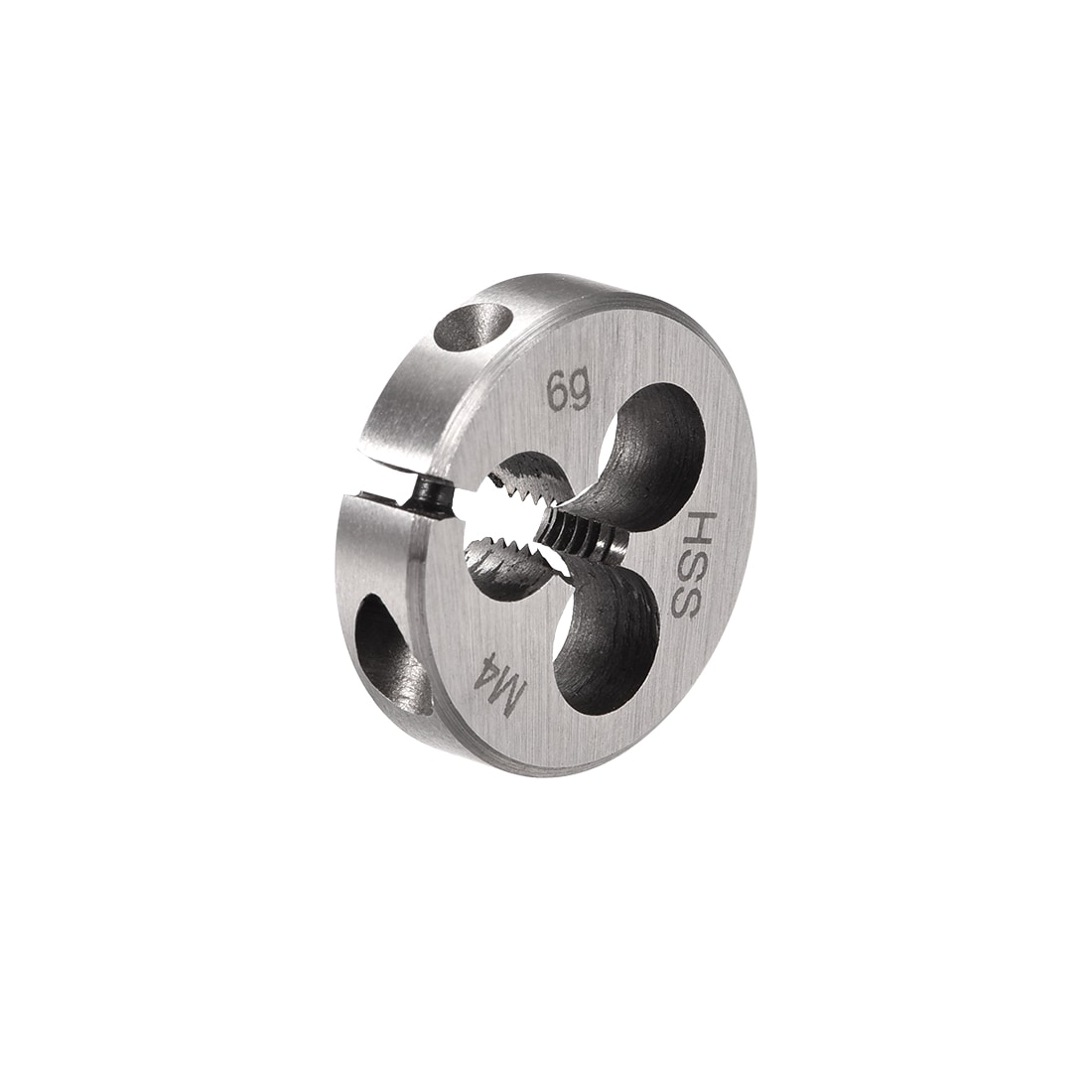 Unique Bargains M4 x 0.7 Metric Adjustable Round Die Machine Thread Right Hand Threading Die High Speed Steel (HSS) Screw Thread Cutting Die #S26031100UX2936