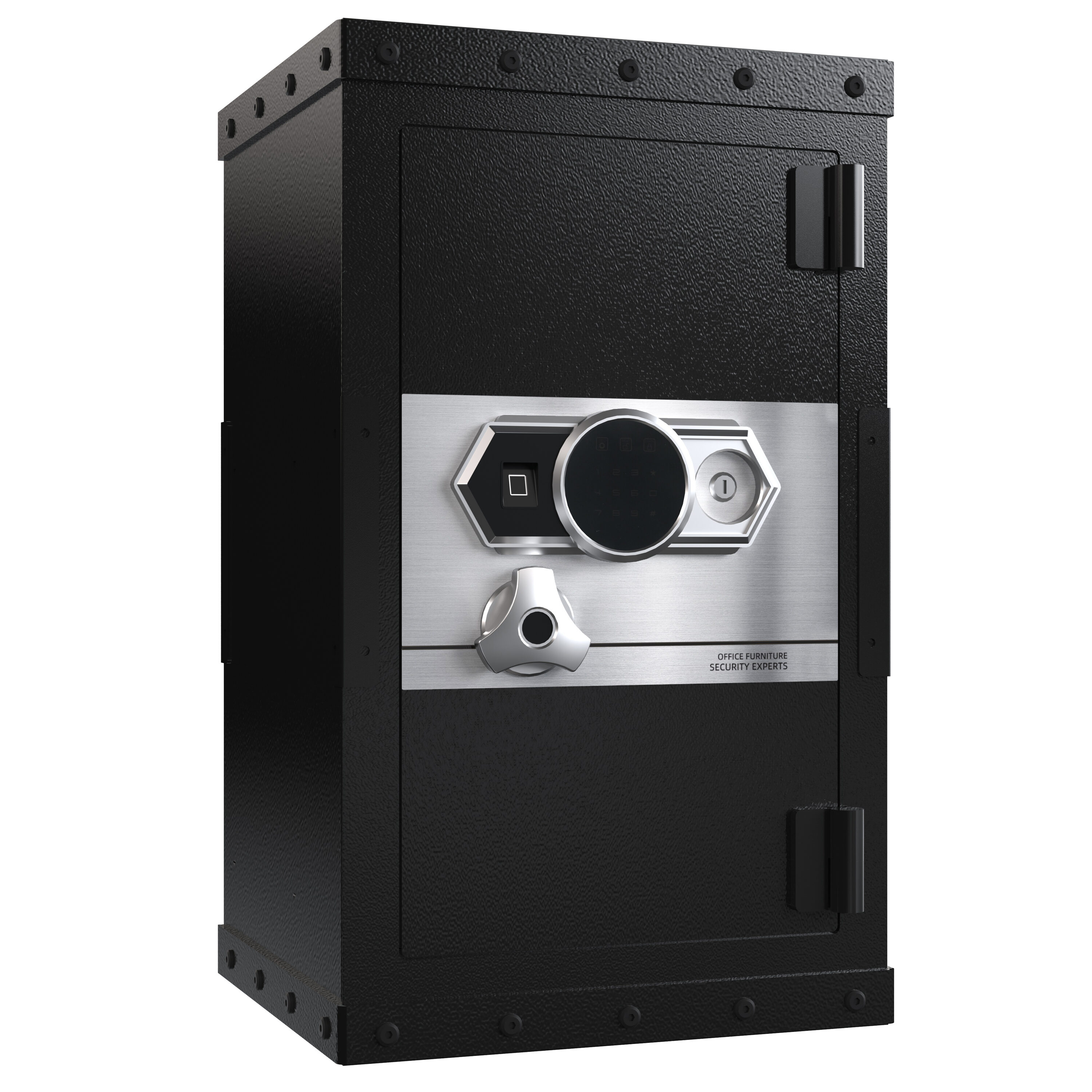 LOVMOR SF-Y-W396P307334 Three-lock safe  measuring 28.3 in × 16.5 in × 14.9 in  suitable for home and office use  large steel digital safe equipped with a digital lock.