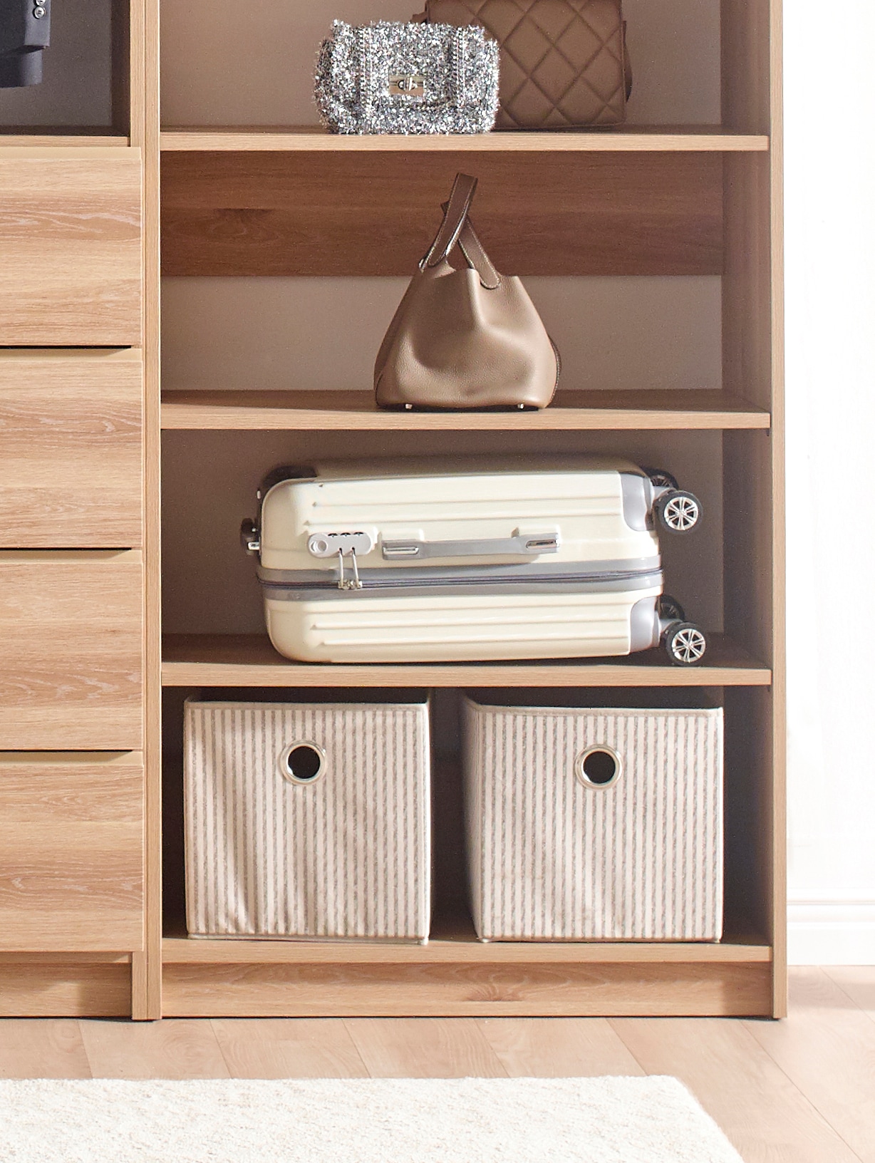 Klair Living PROSPER-ADE OAK Wood-Closet-Kits - View #8